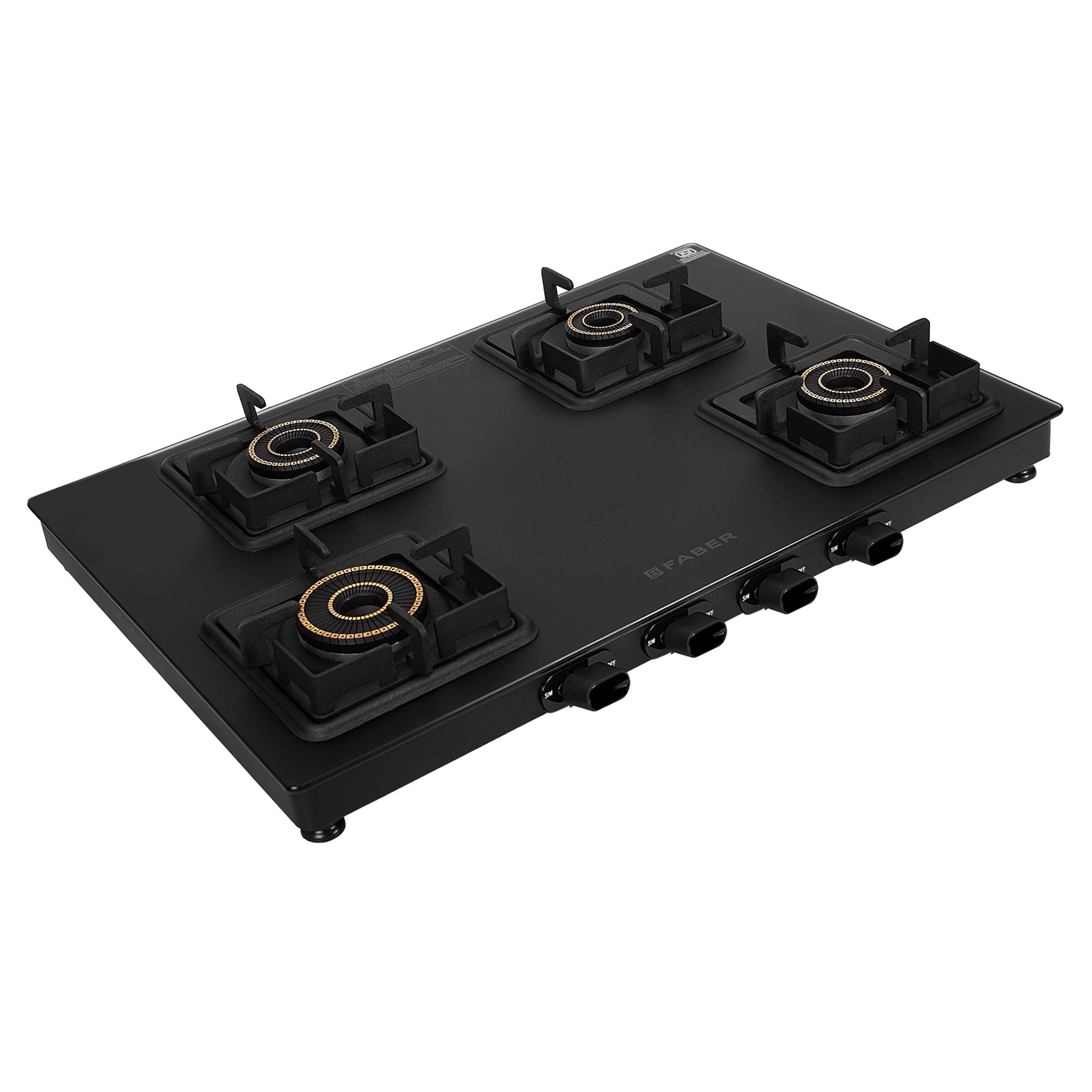 Faber India COOKTOP BLOSSOM 4BB BK CI