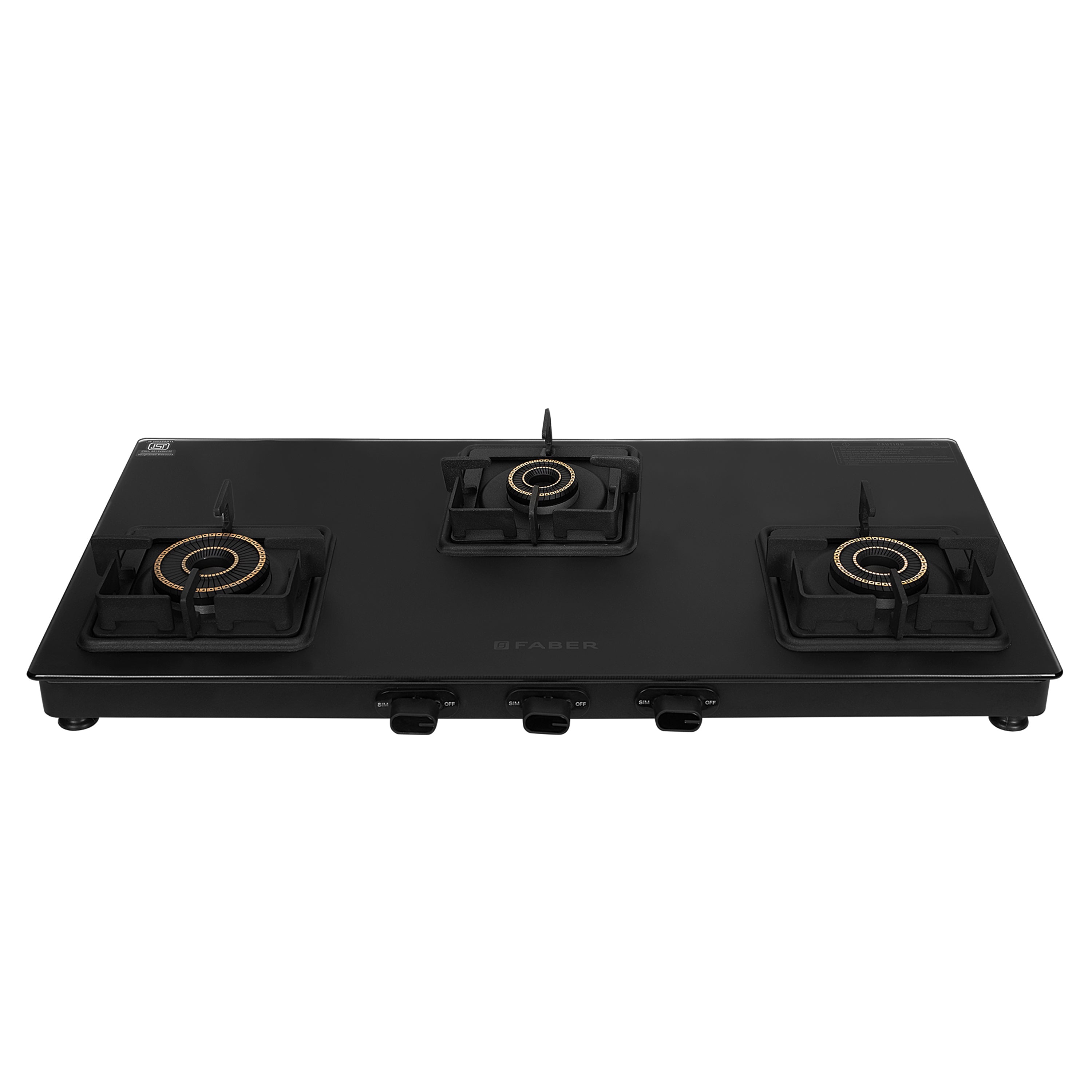 Faber India COOKTOP BLOSSOM 3BB BK CI