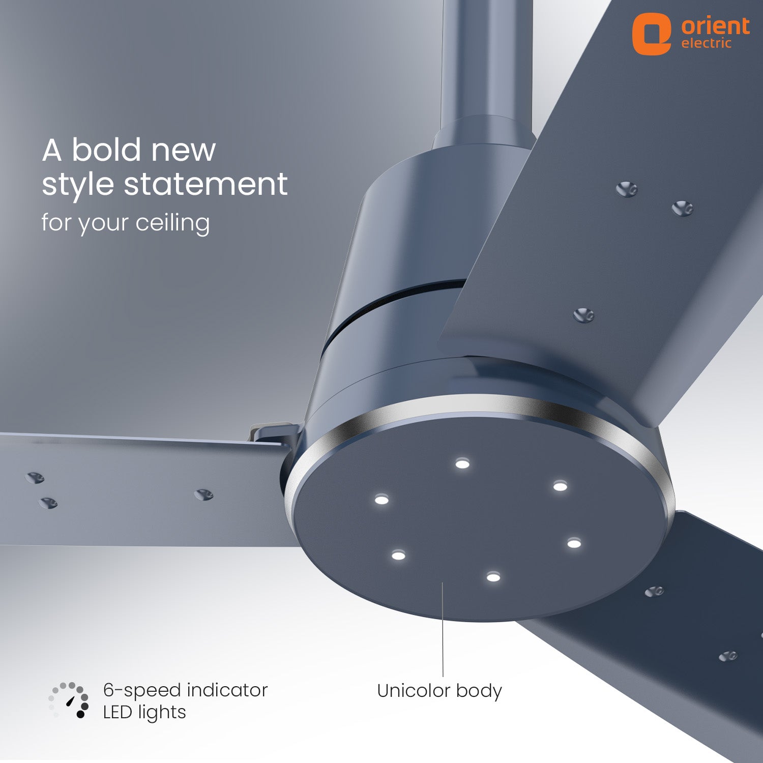 Orient Electric Proton BLDC Fan with Remote | 3-Year Warranty