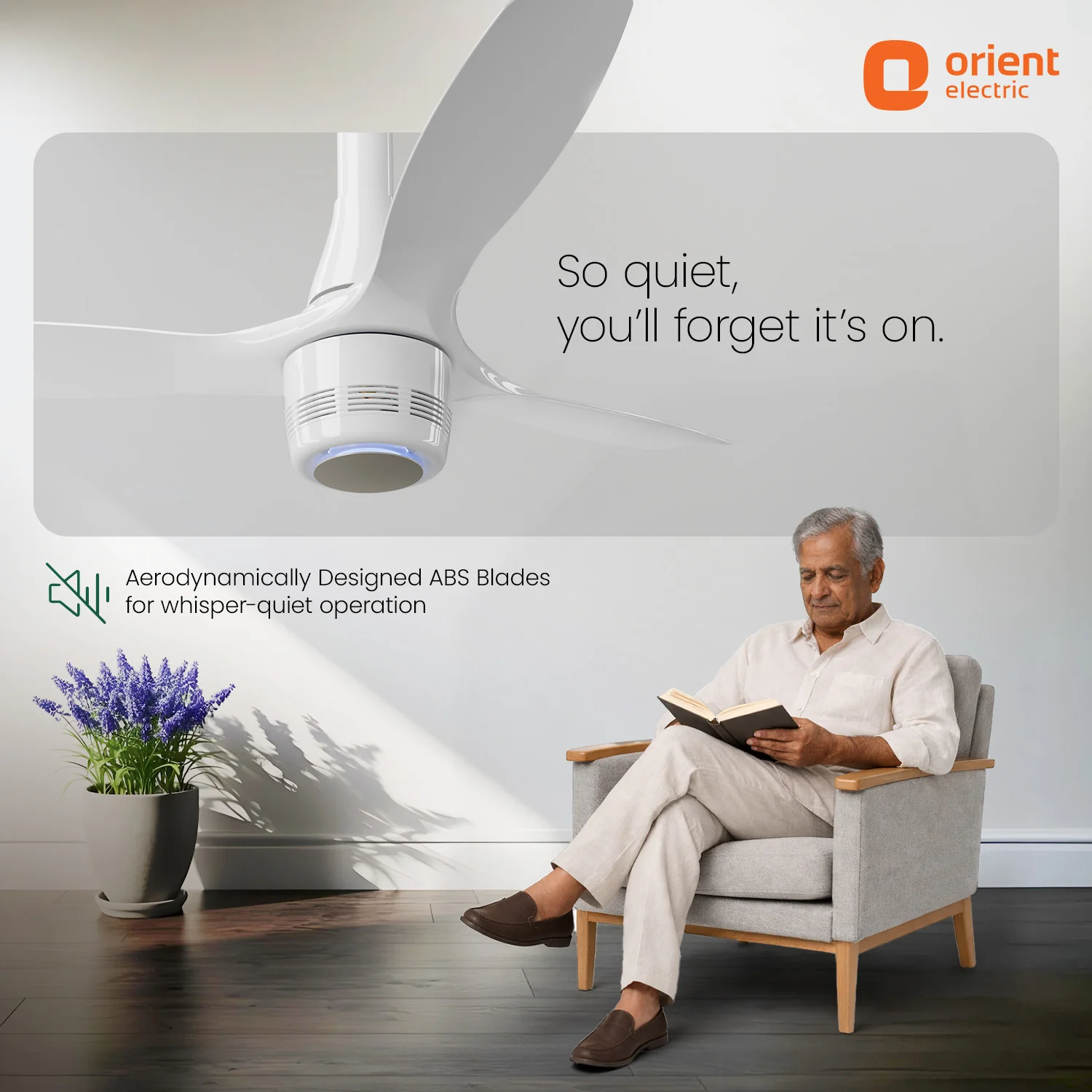 Orient Electric Aero O2 1200MM Ceiling Fan