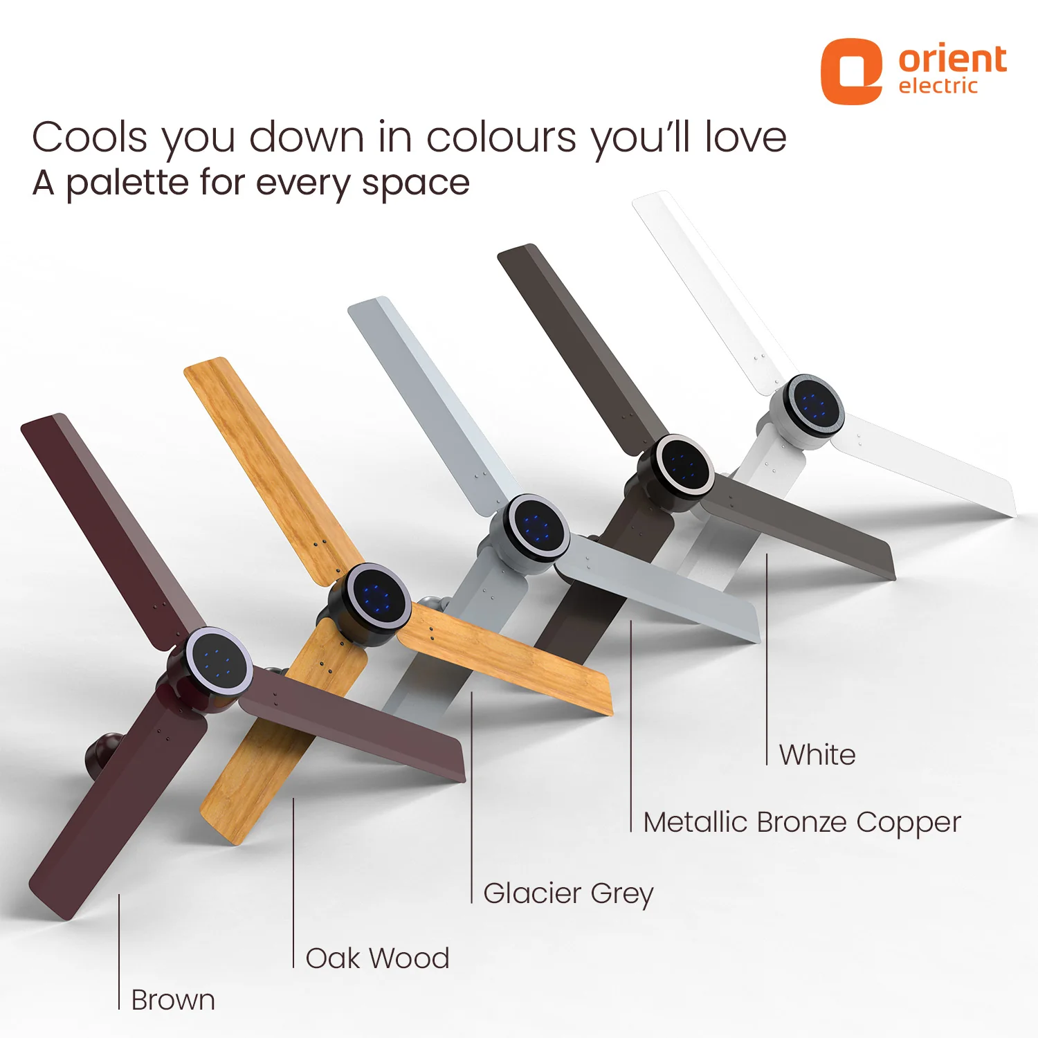 Orient Electric Ecotech Prime CX 5 Star BLDC Ceiling Fan with LED Indicator Light