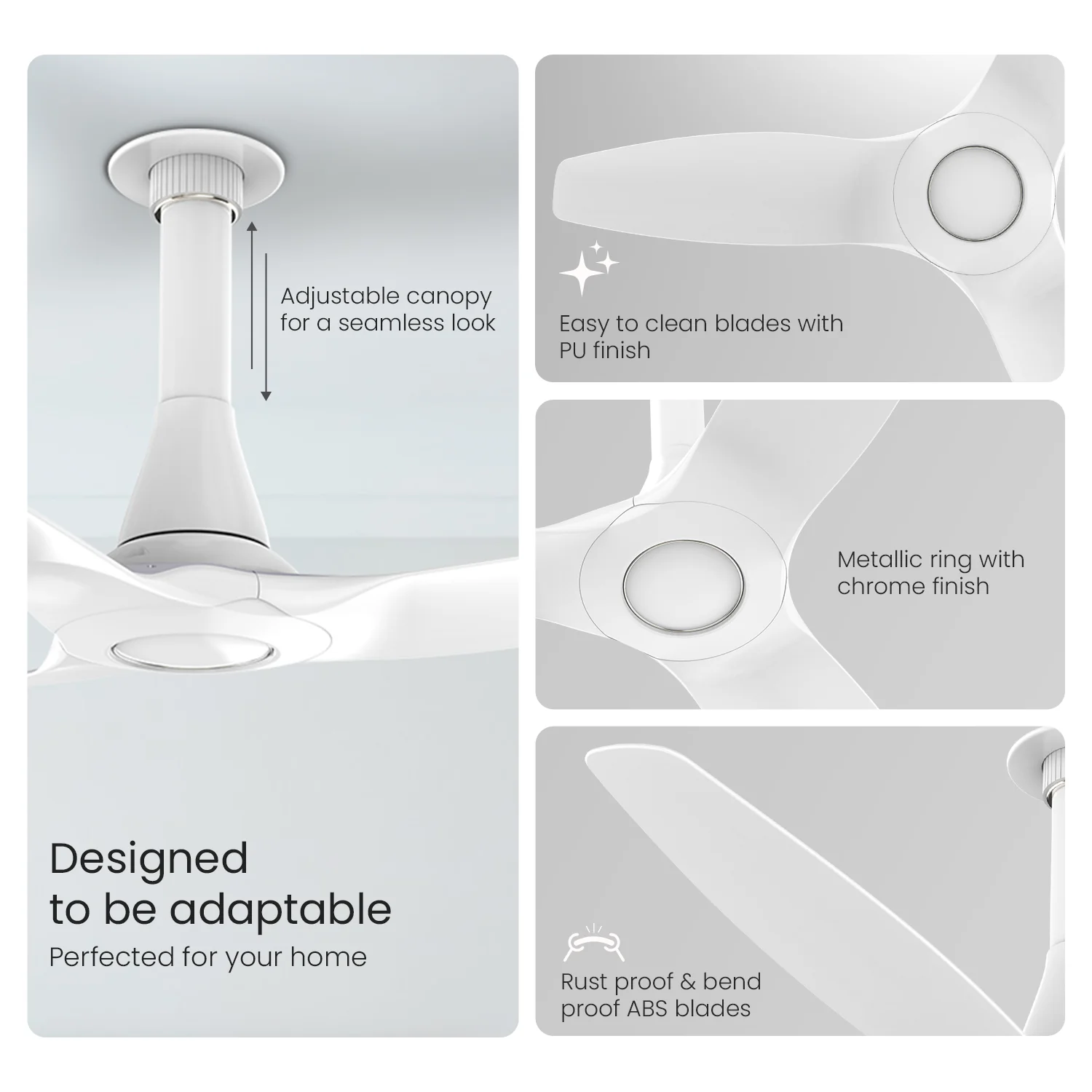 Orient Electric Aeroquiet Neu Noiseless Ceiling Fan