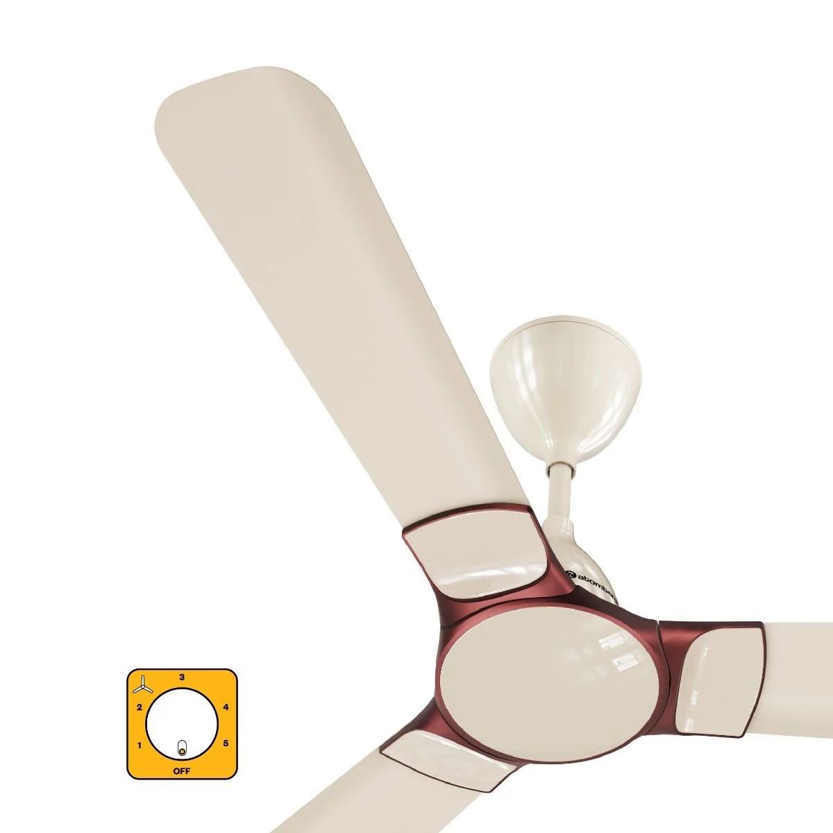 Atomberg Atomberg Erica Nuvo 1200mm BLDC Ceiling Fan Regulator