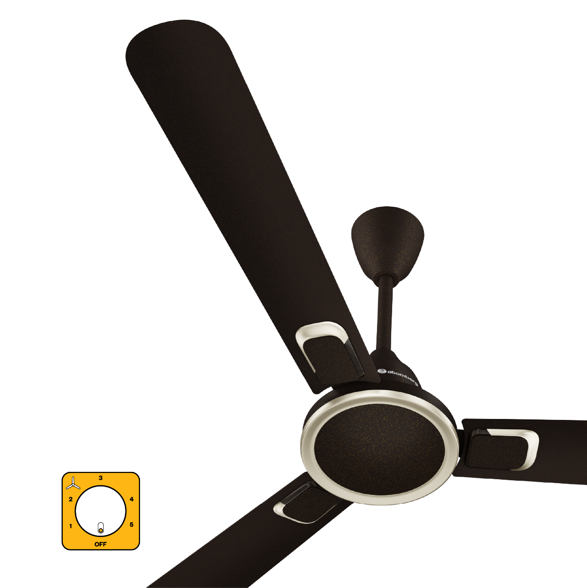 Atomberg Atomberg Erica Signature Ceiling Fan - Midnight Black 1230mm