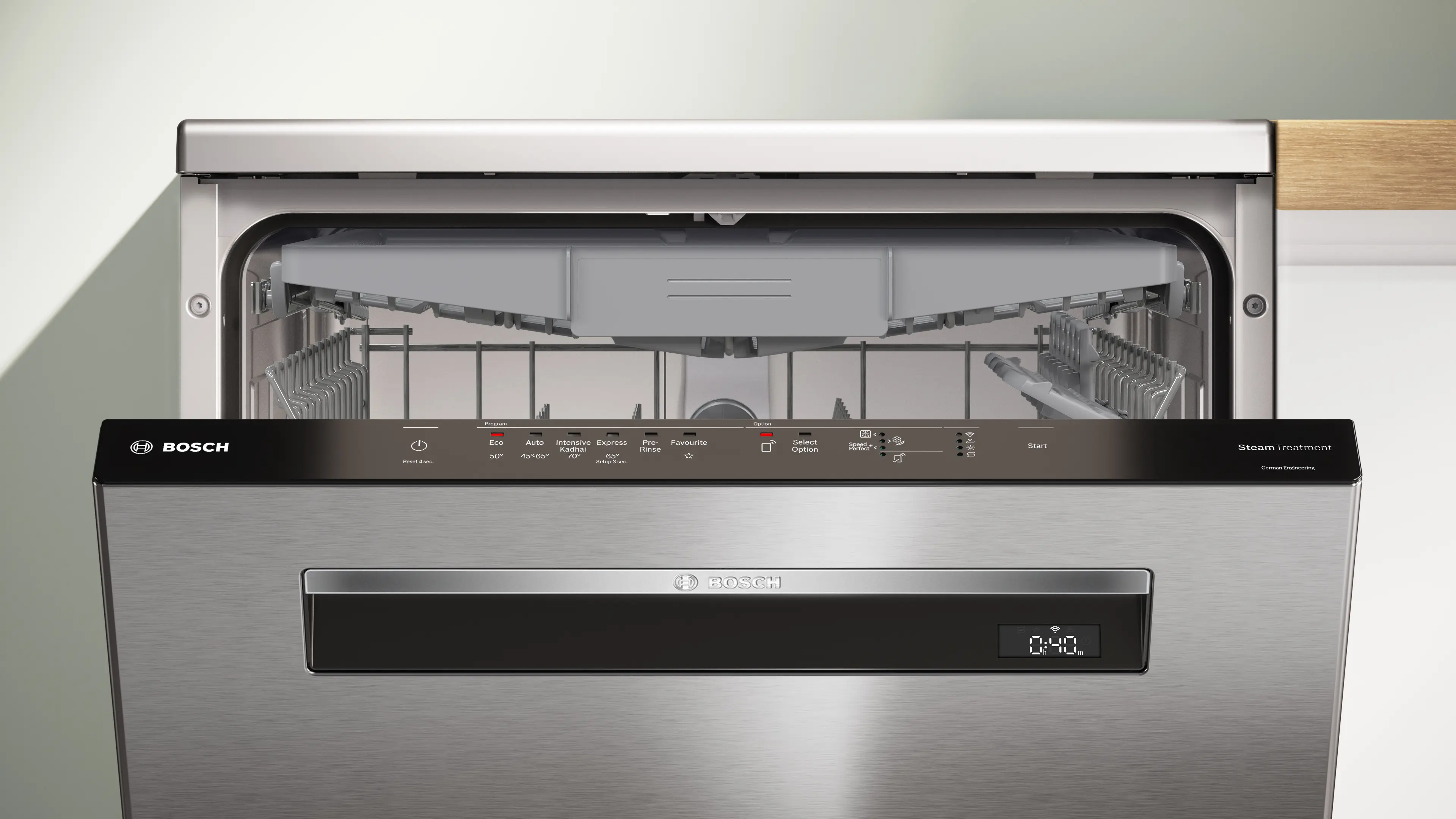 Bosch Bosch SMP6HMI00I Series 6 Free-Standing Dishwasher