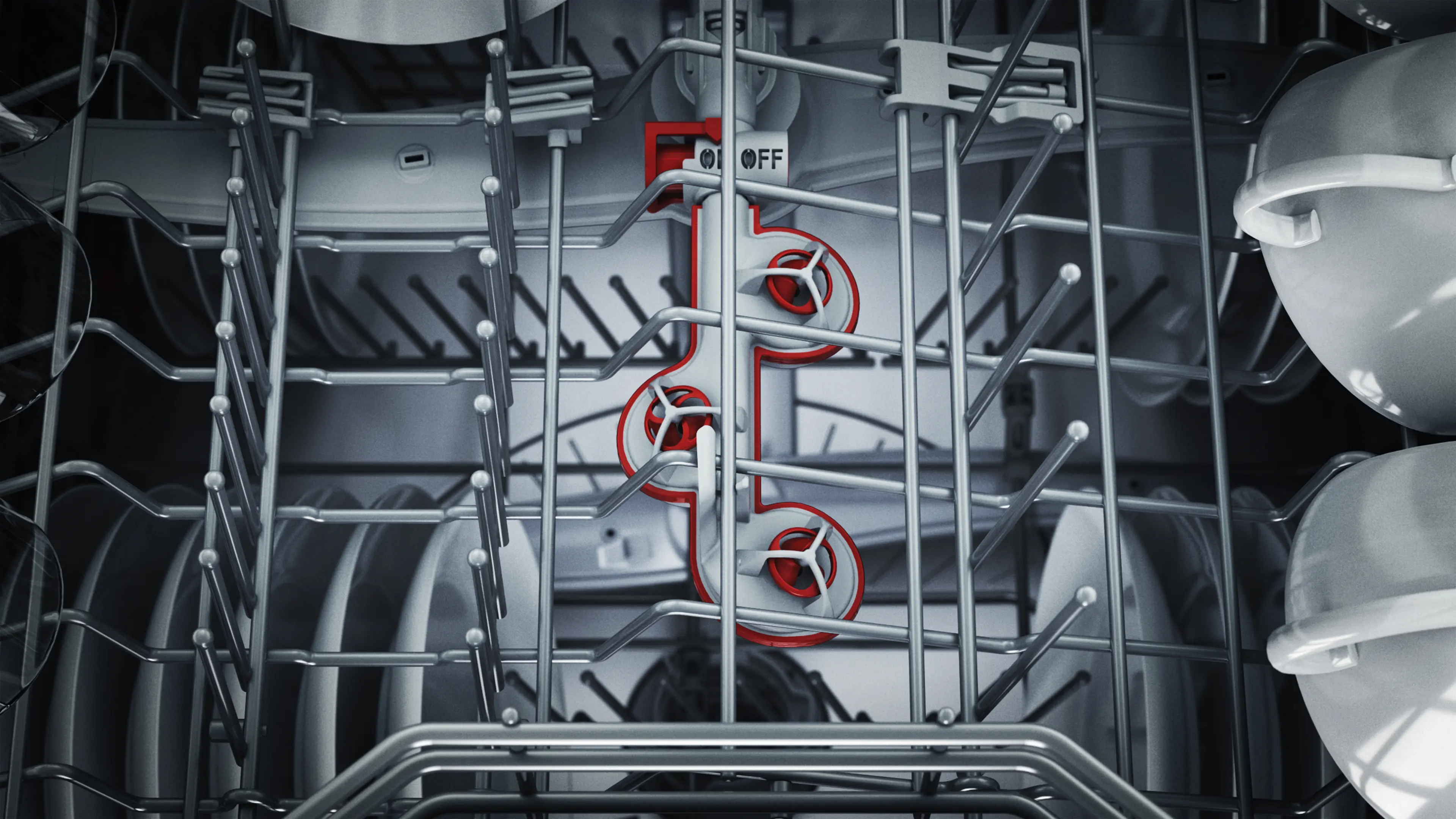 Bosch Bosch SMP6HMI00I Series 6 Free-Standing Dishwasher