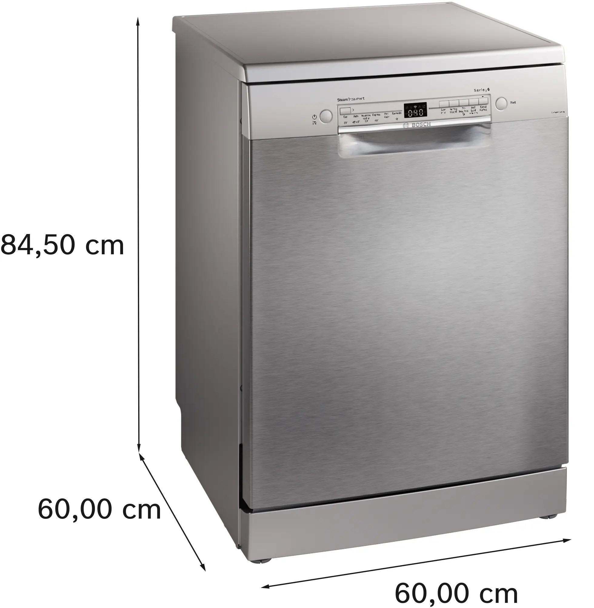 Bosch Bosch SMS6IKI00I Free-standing Dishwasher 60cm
