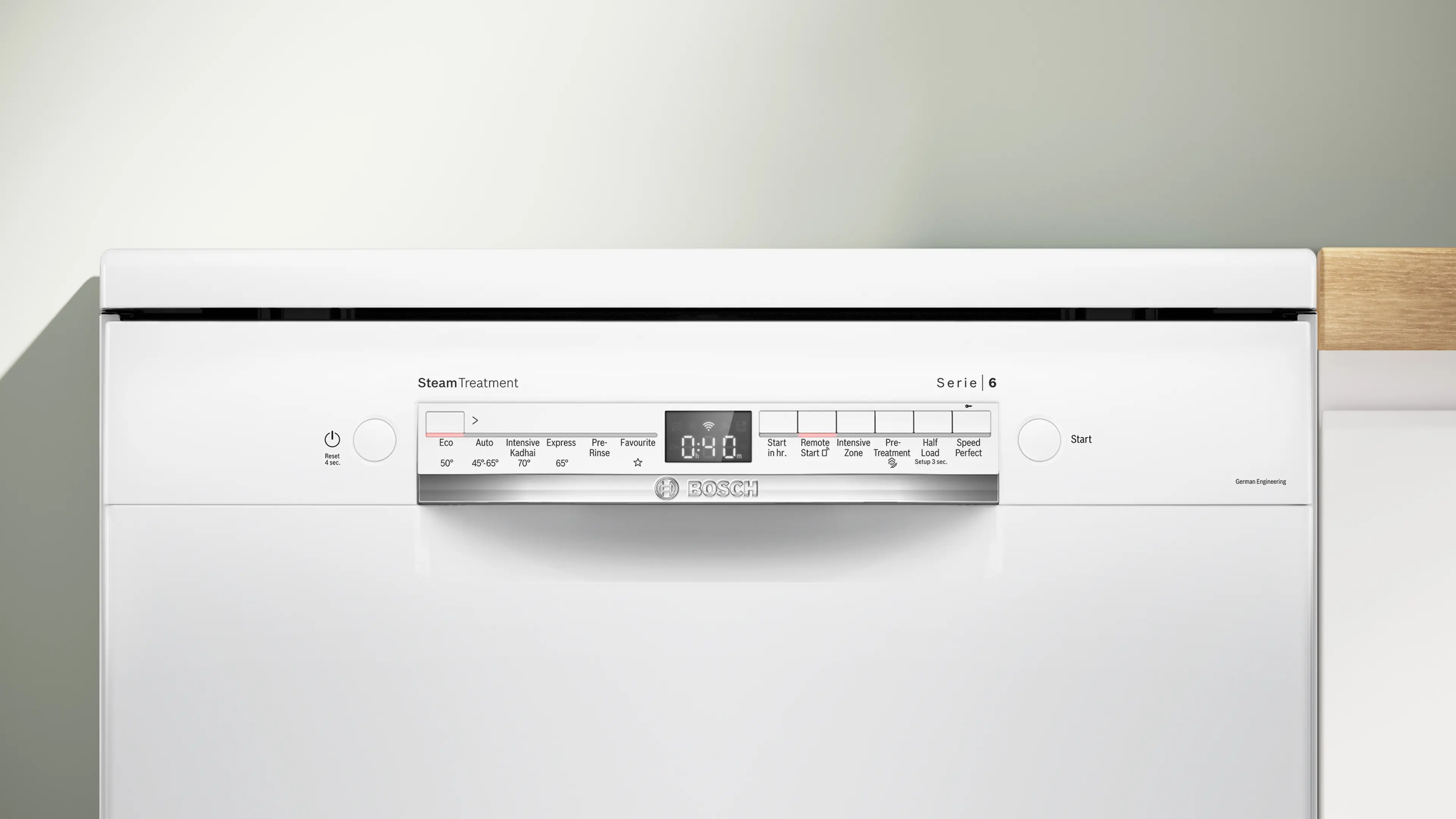 Bosch Bosch SMS6IKW01I Free-standing Dishwasher 60cm White Series 6