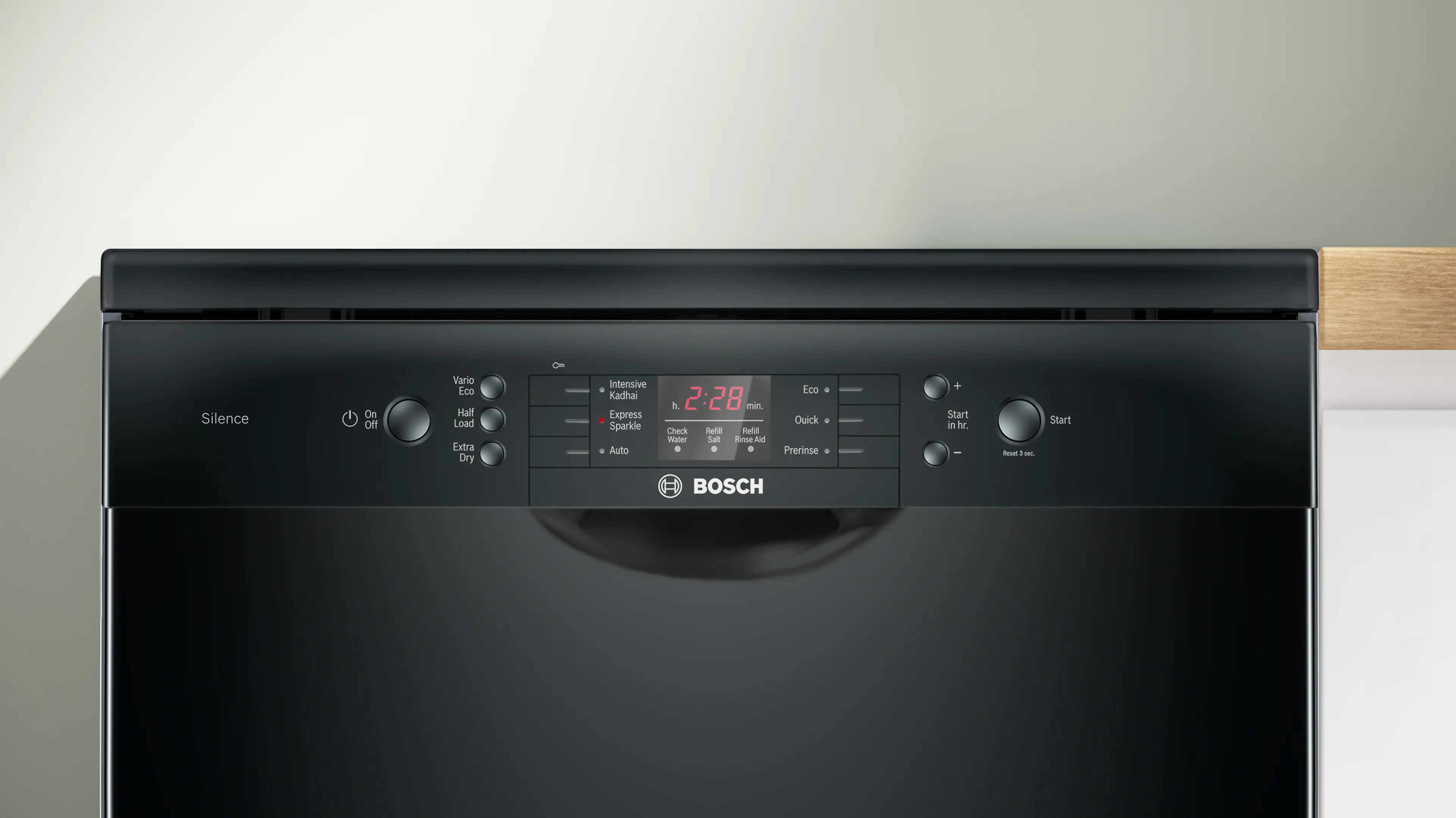 Bosch Bosch SMS66GB01I Free-Standing Dishwasher 60cm Black