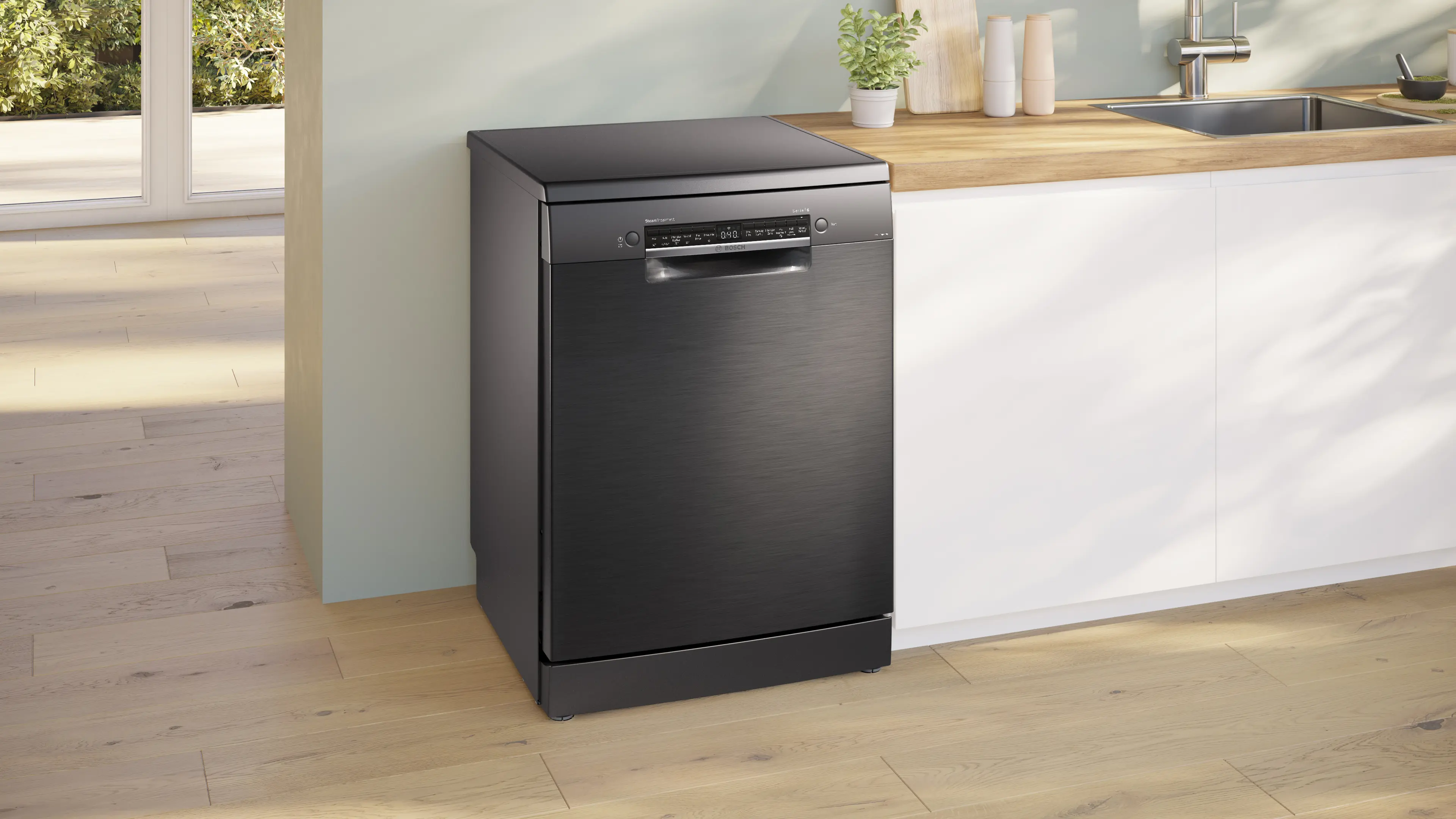 Bosch Bosch SMS6HMC00I Series 6 Free-standing Dishwasher 60cm