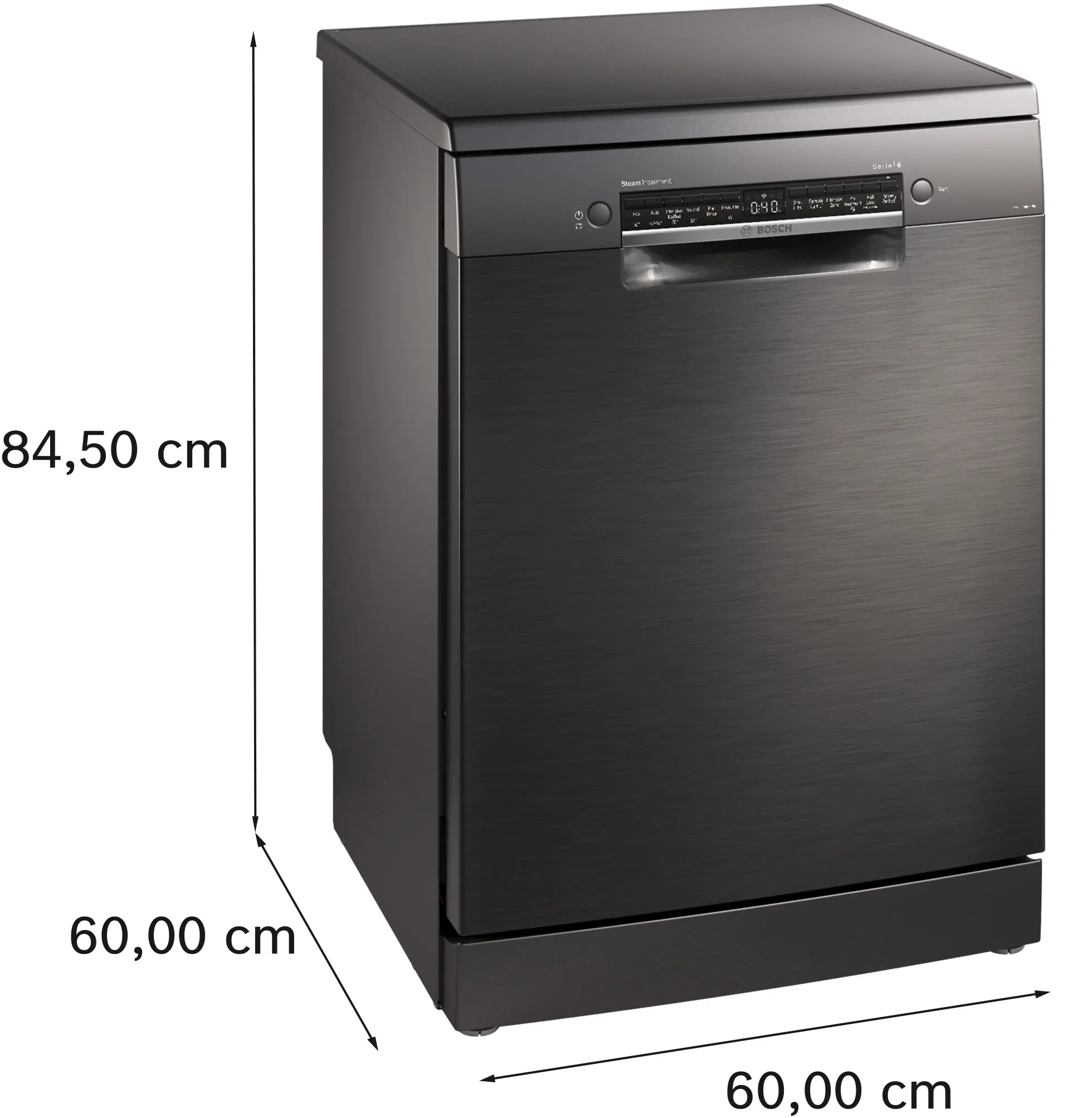 Bosch Bosch SMS6HMC00I Series 6 Free-standing Dishwasher 60cm