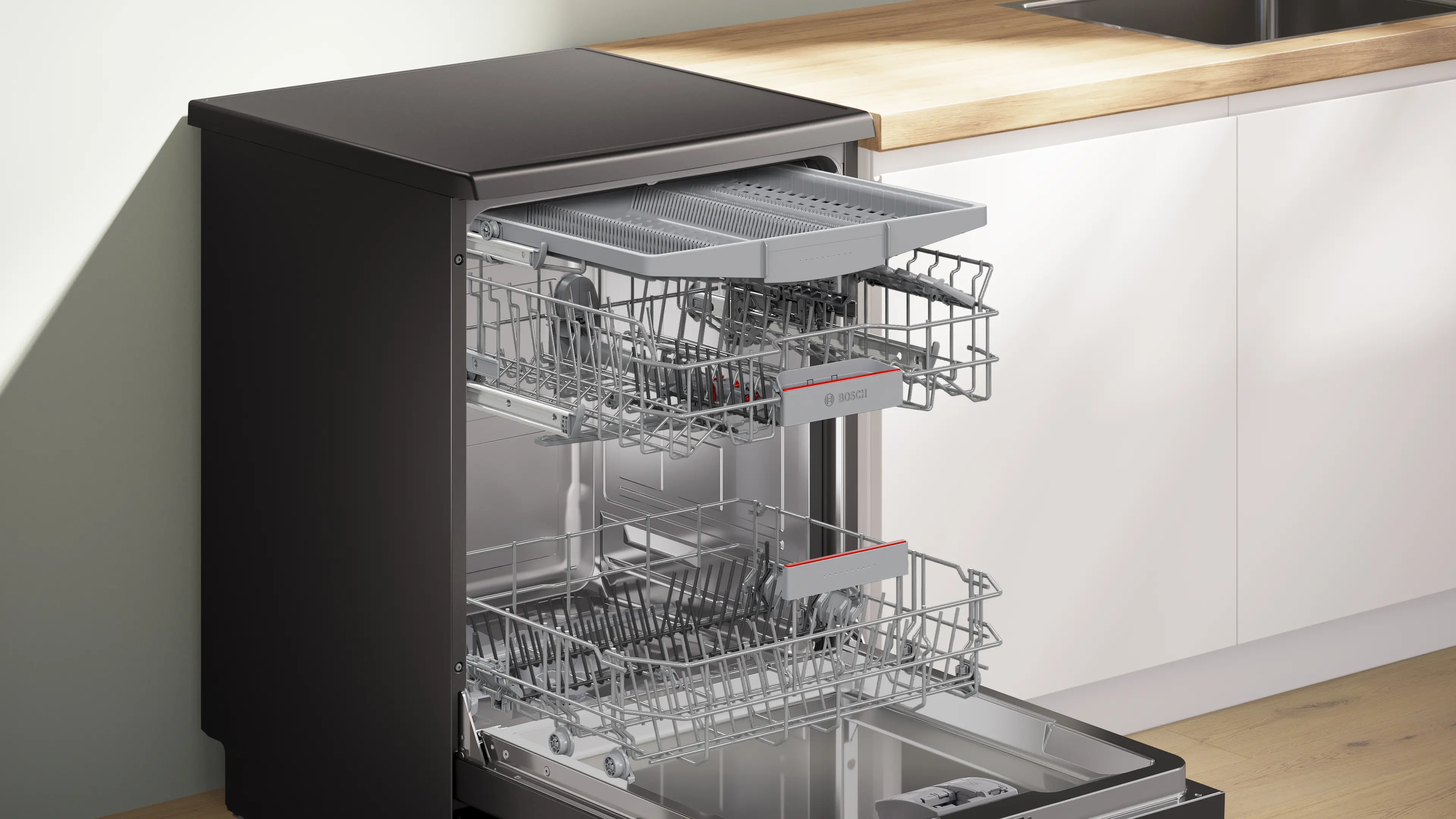 Bosch Bosch SMS6HMC00I Series 6 Free-standing Dishwasher 60cm