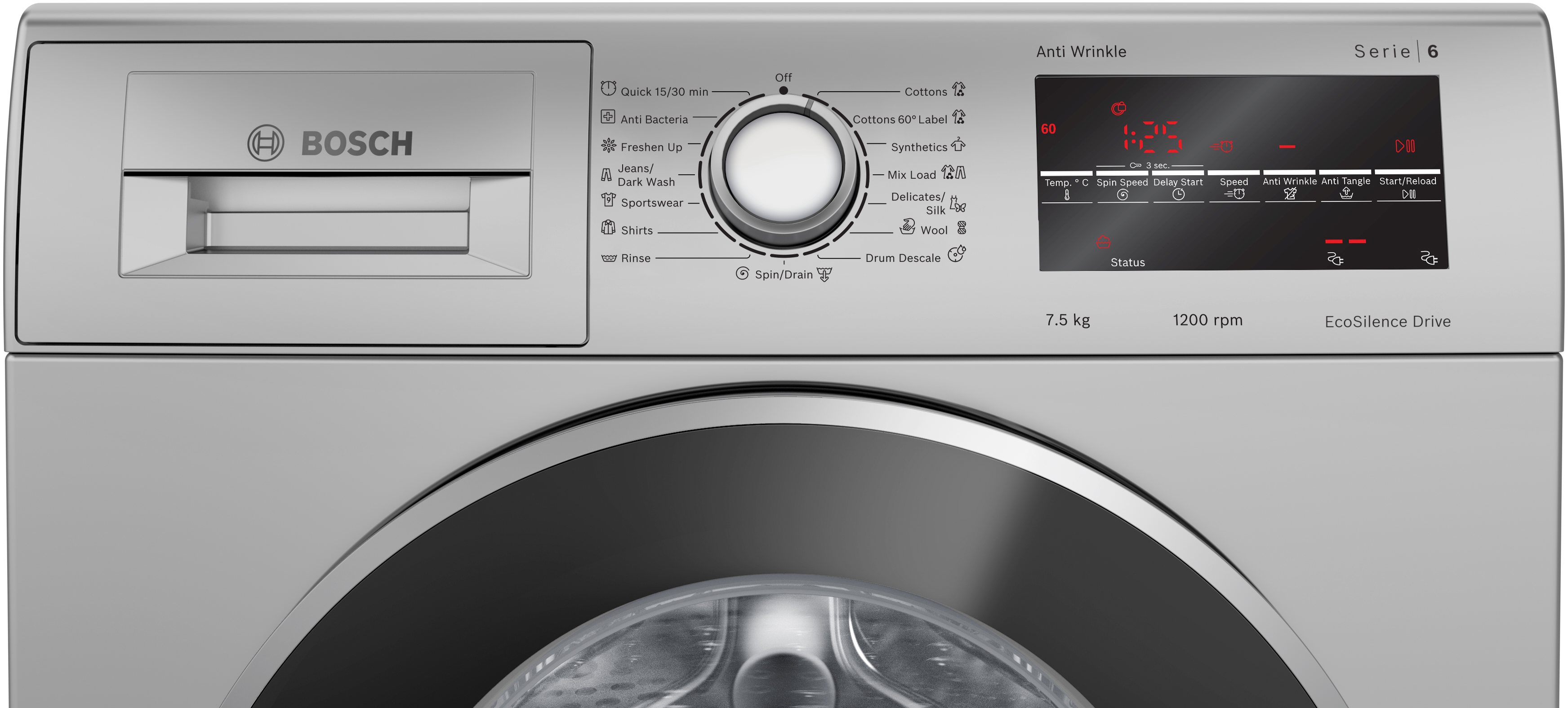 Bosch Bosch WAJ2446DIN Series 6 Front Load Washing Machine