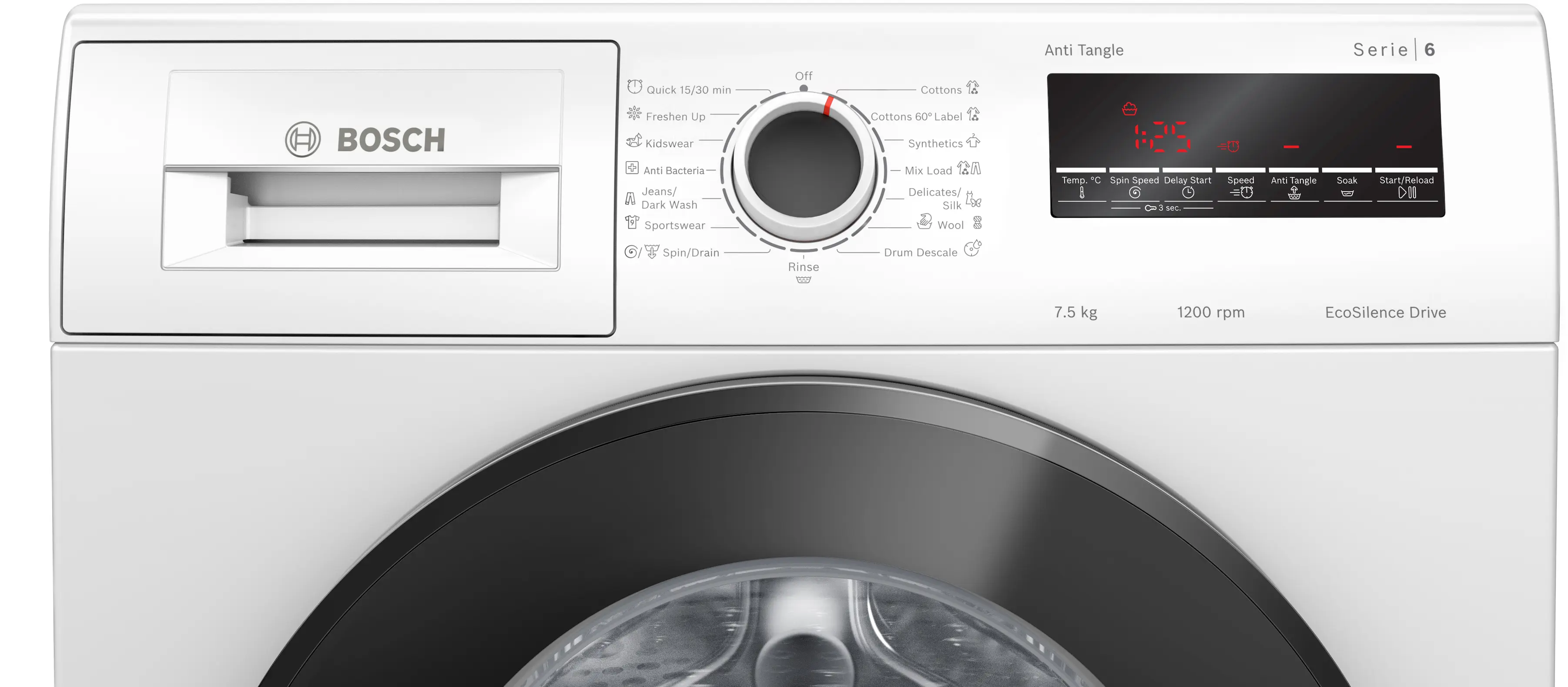 Bosch Bosch WAJ2426EIN Series 6 Front Load Washing Machine