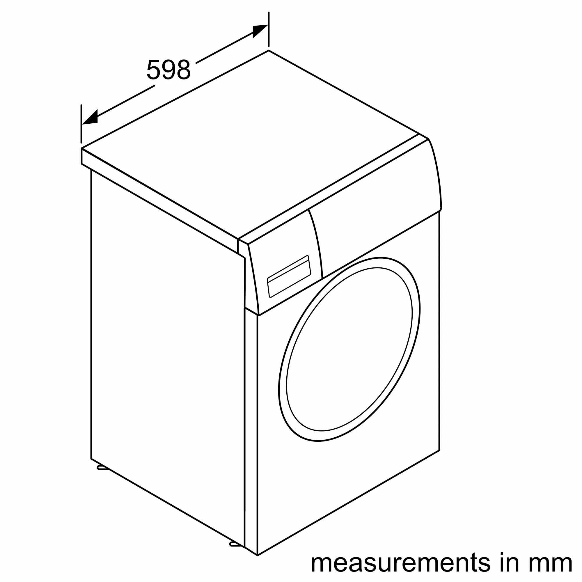 Bosch Bosch WAJ2426EIN Series 6 Front Load Washing Machine