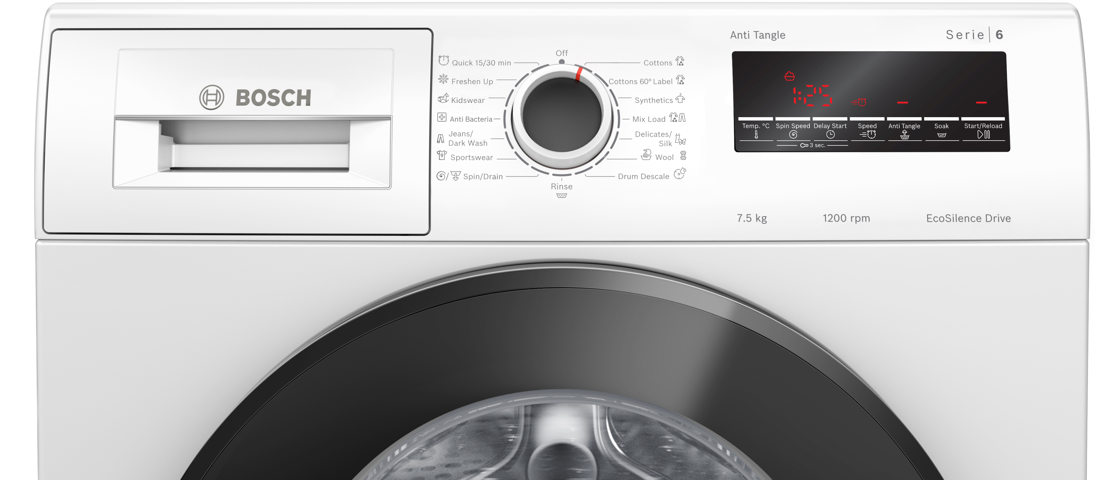 Bosch Bosch WAJ2426EIN Series 6 Front Load Washing Machine