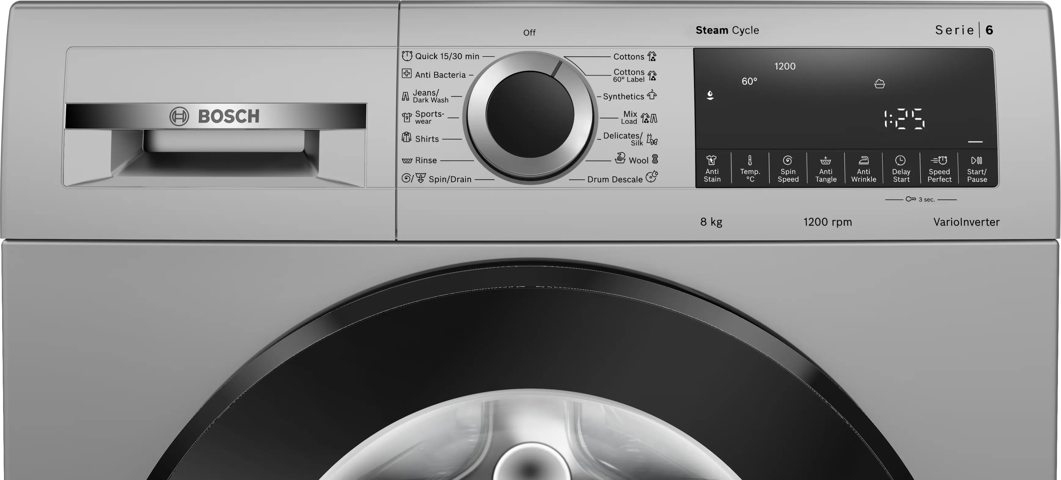 Bosch Bosch Series 4 WGA1320SIN Front Load Washing Machine