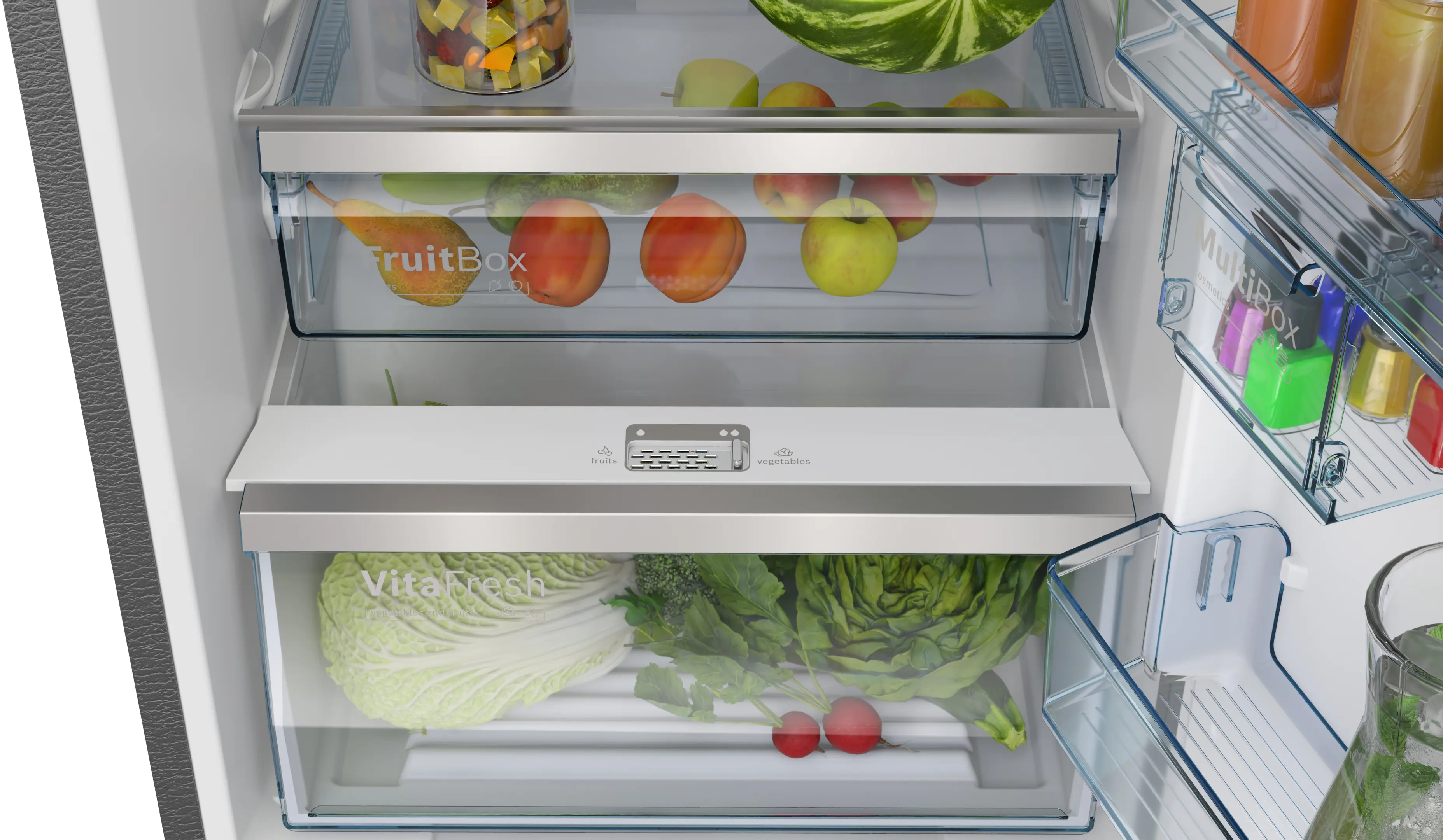 Bosch Bosch CTC39S22VI Series 4 Free-Standing Top Freezer Fridge