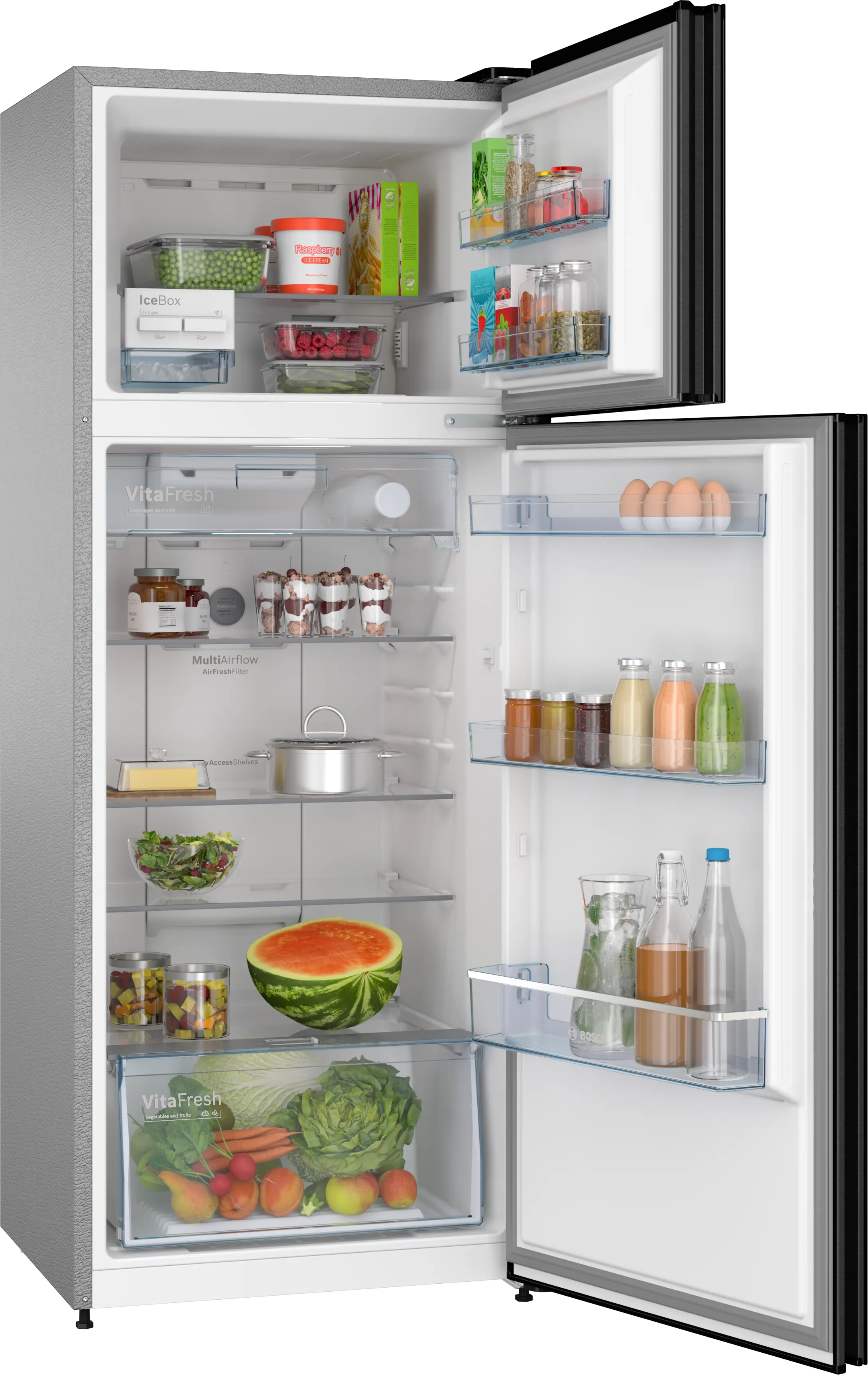 Bosch Bosch CTN35L02NI Series 4 Free-Standing Top Freezer Fridge