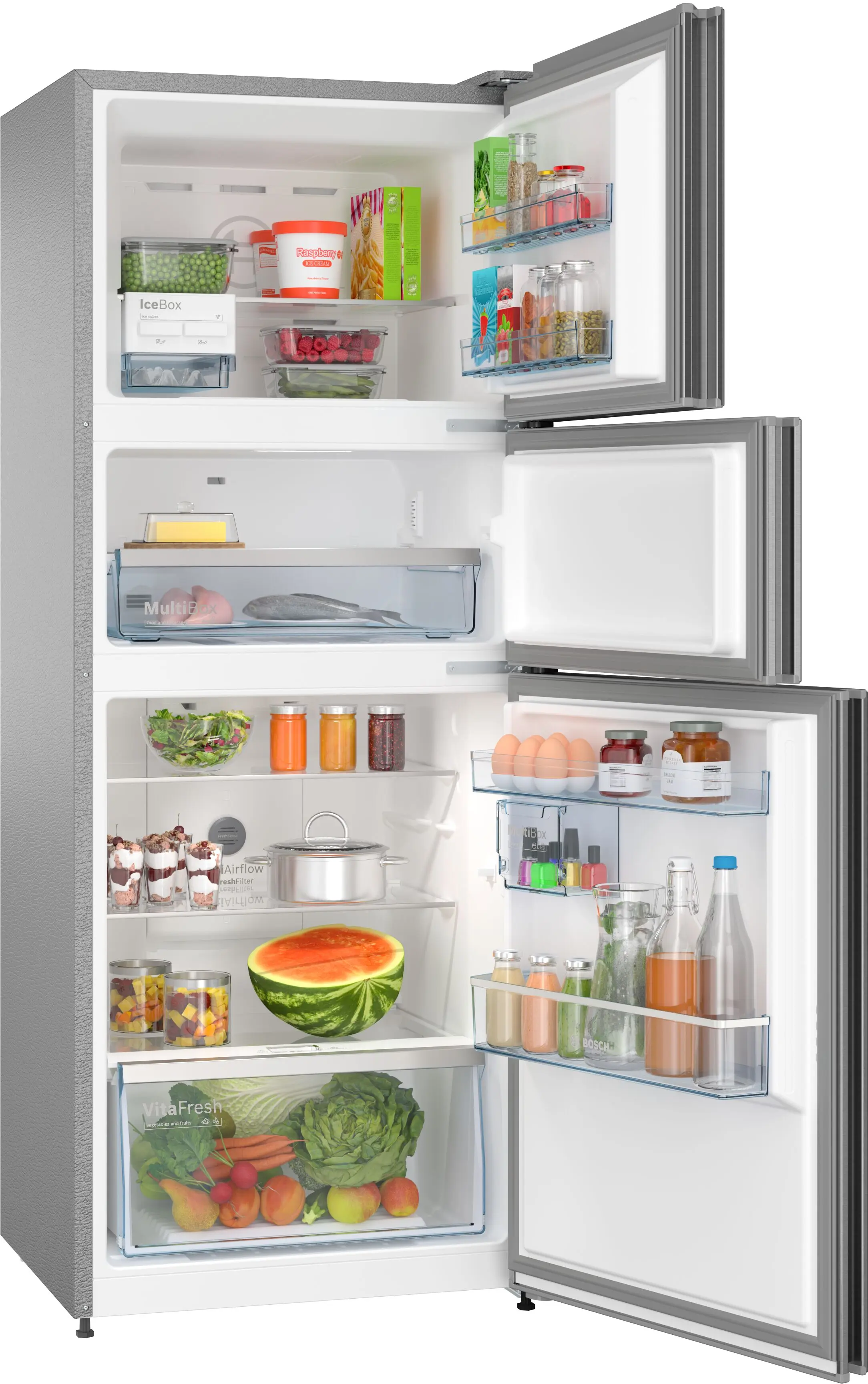 Bosch Home Appliances Bosch CMC33K03NI Series 4 Free-Standing Top Freezer Fridge