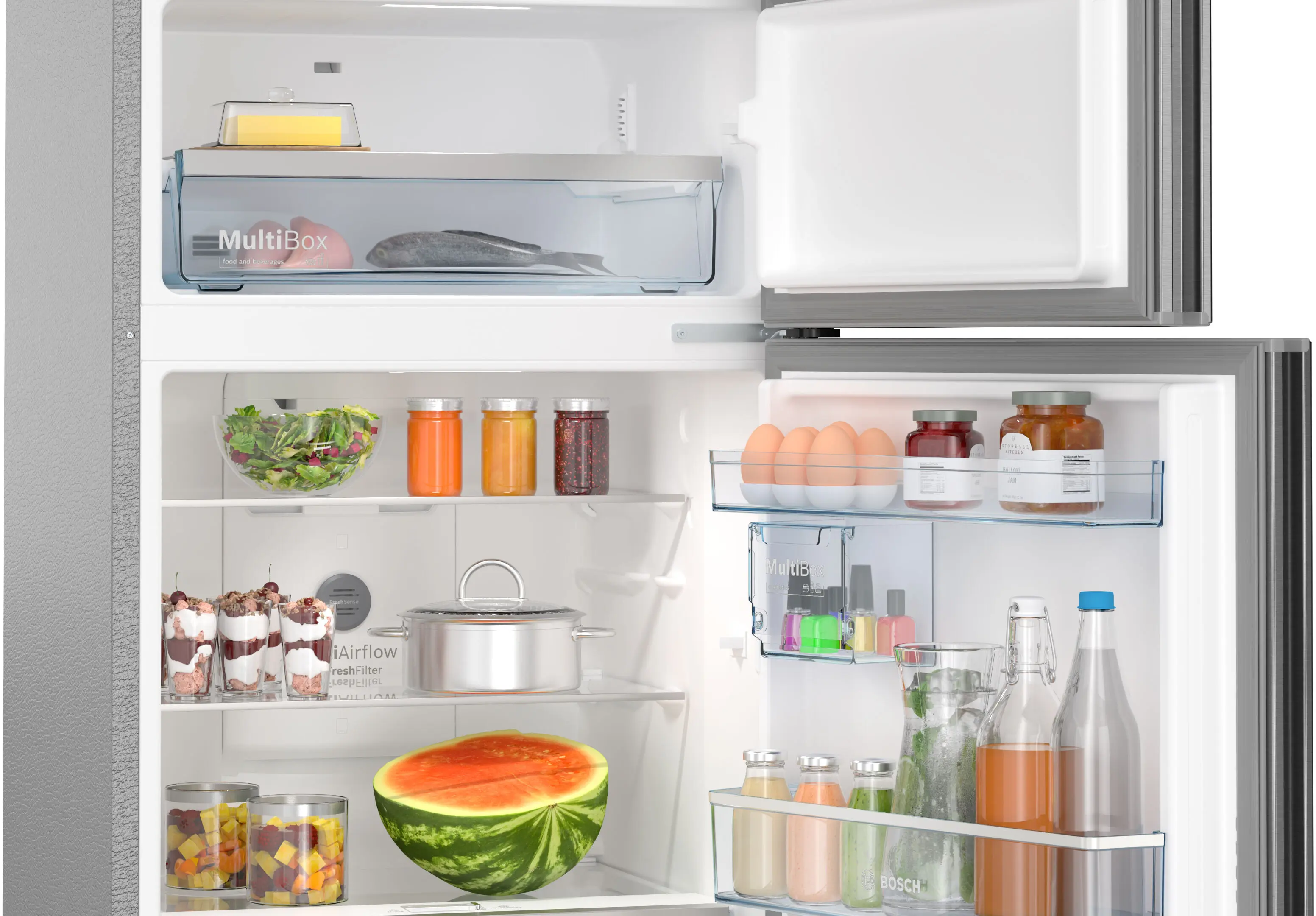 Bosch Home Appliances Bosch CMC33K03NI Series 4 Free-Standing Top Freezer Fridge