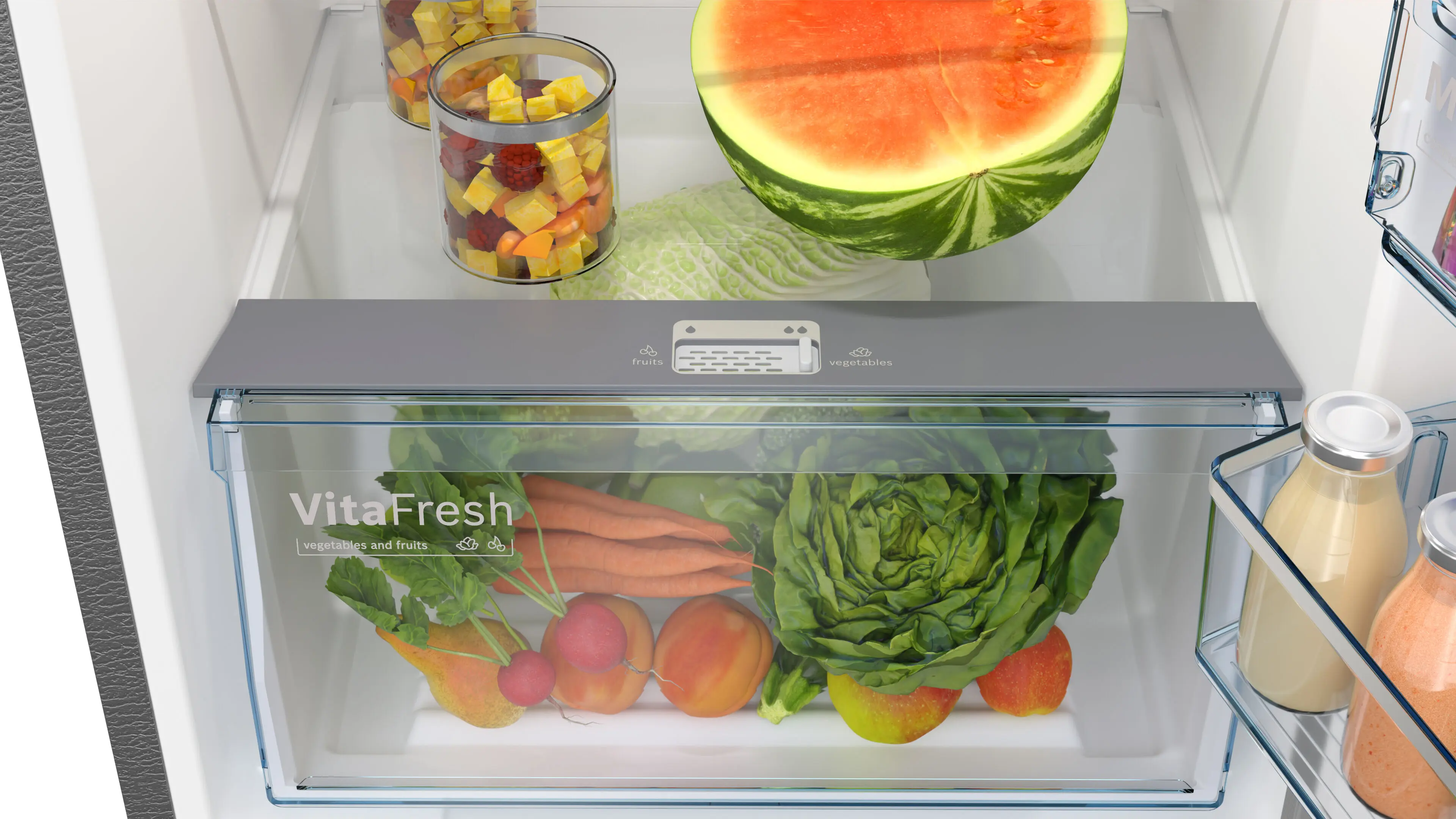 Bosch Bosch CMC33S03NI Series 6 Free-Standing Top Freezer Fridge