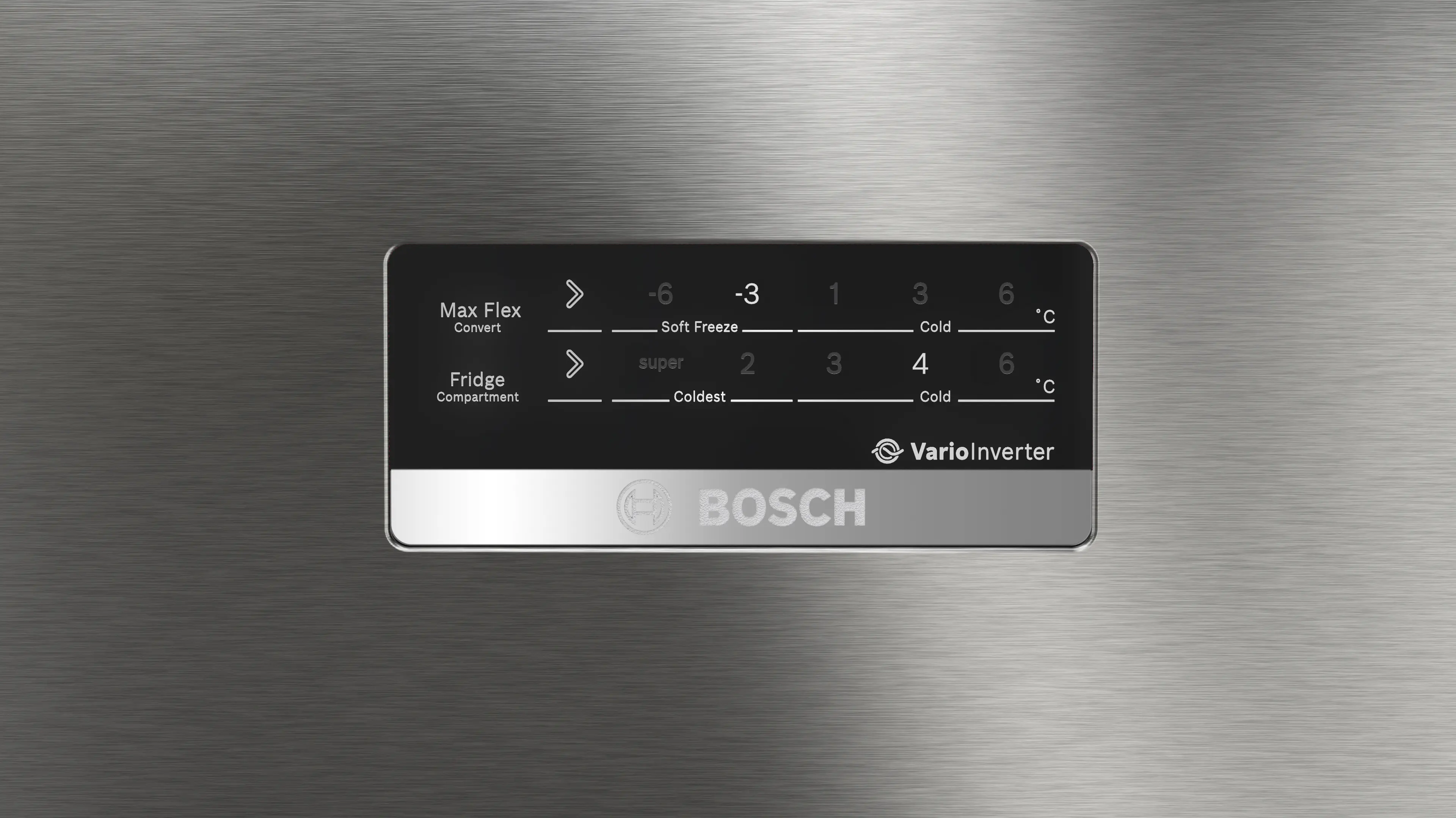 Bosch Bosch CMC36K03NI Series 4 Free-Standing Top Freezer Fridge-Freezer