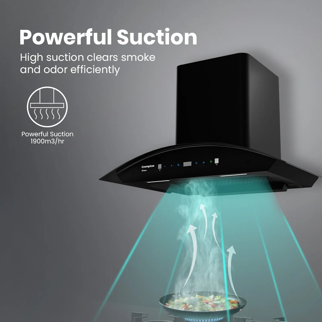 Crompton Crompton Eliteo Curv Filterless Chimney