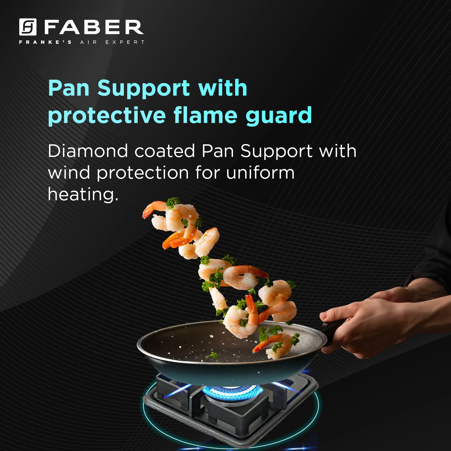 Faber Faber HOB COOKTOP PRINCE PLUS 3BB BK