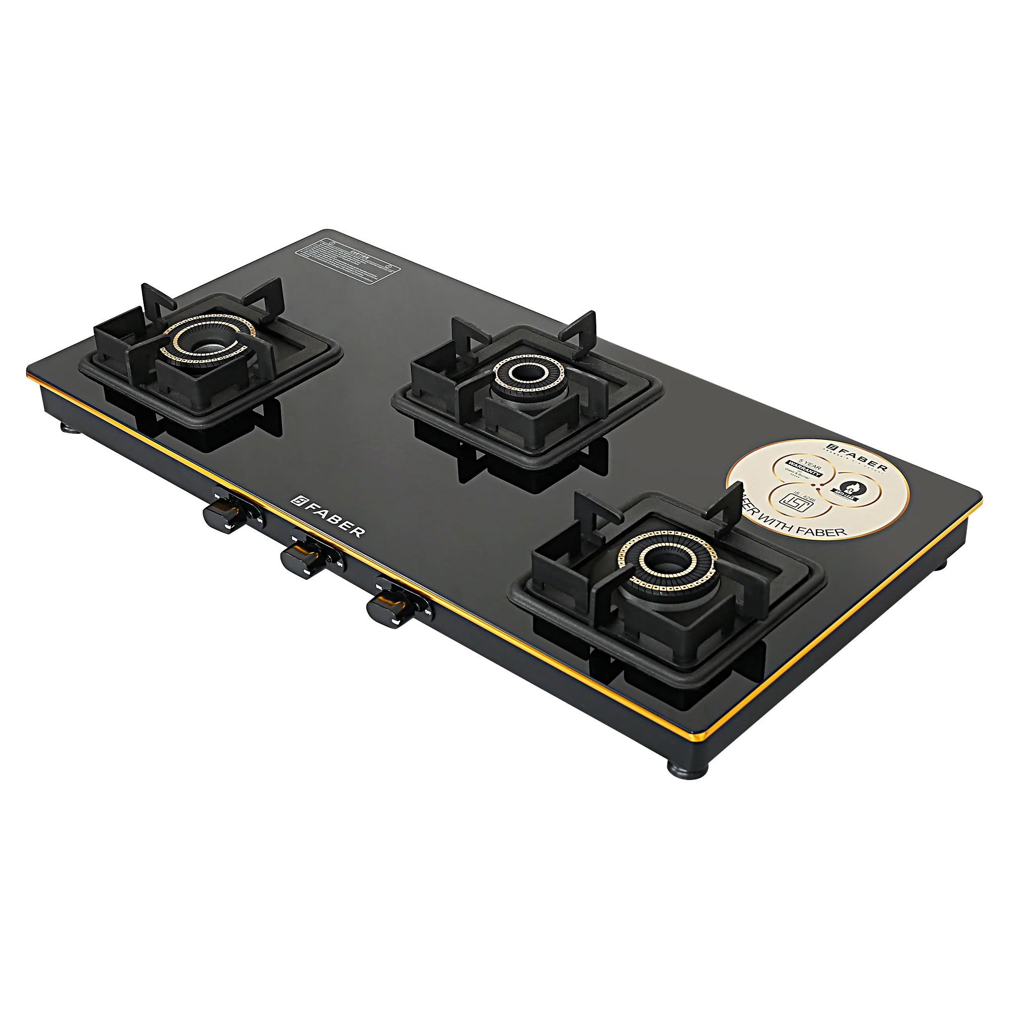 Faber Faber HOB COOKTOP PRINCE PLUS 3BB BK