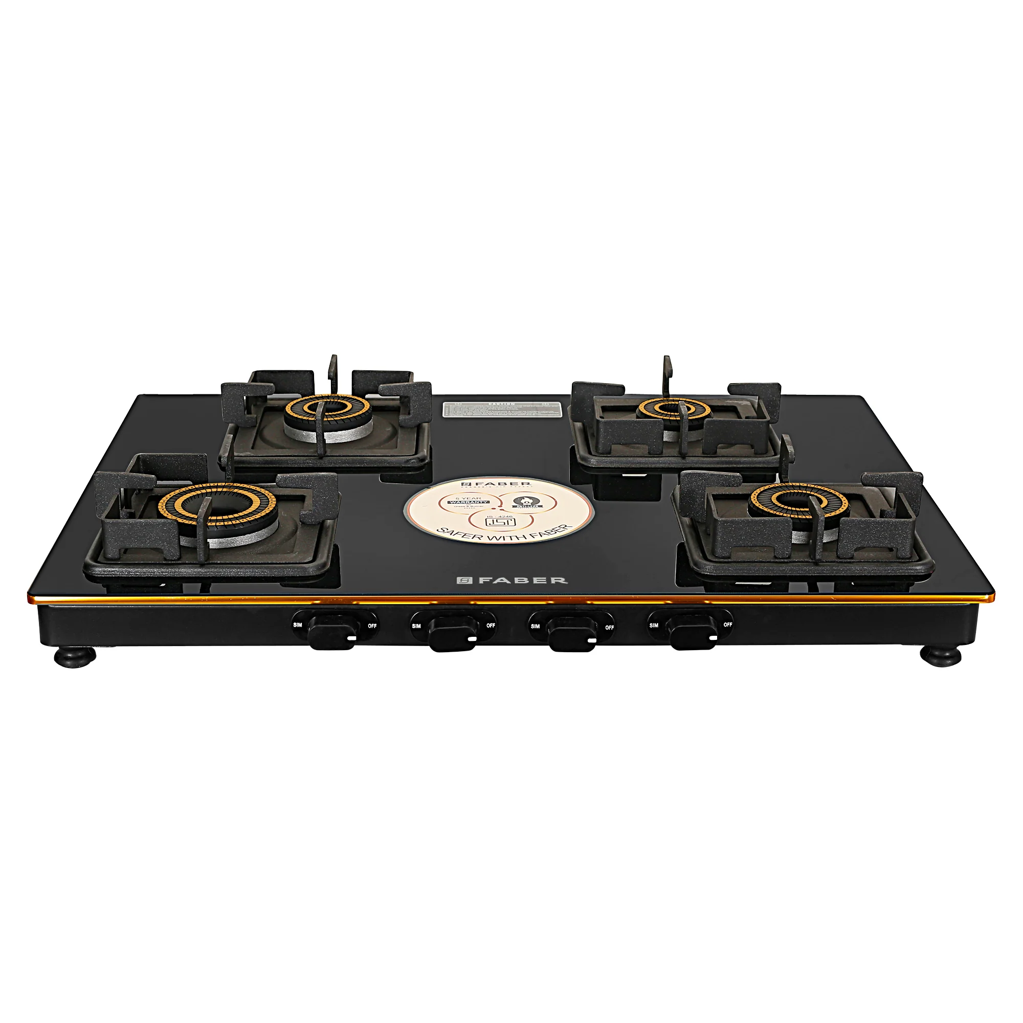 Faber HOB COOKTOP PRINCE PLUS 4BB BK