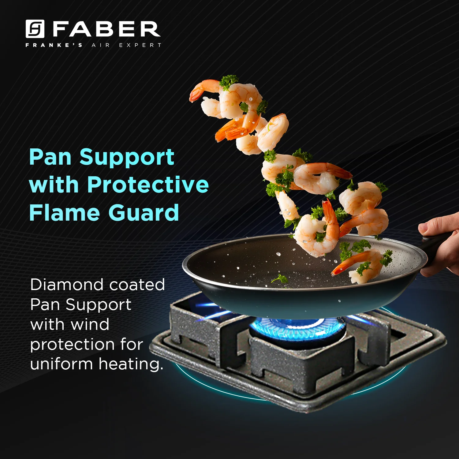 Faber HOB COOKTOP PRINCE PLUS 4BB BK