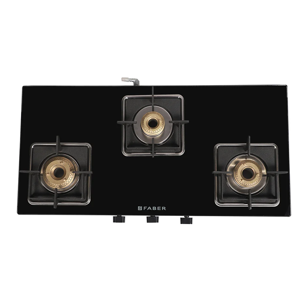 Faber Faber Cooktop Remo 3BB BK 3 Burner Gas Stove