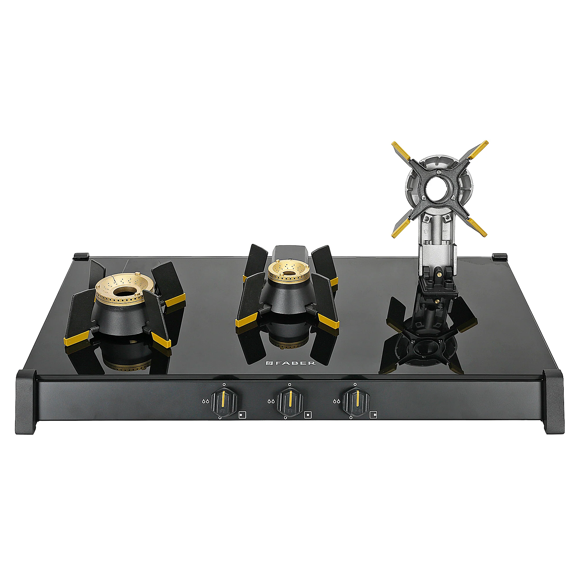 Faber Faber Genius 753 BK 3 Burner Cooktop