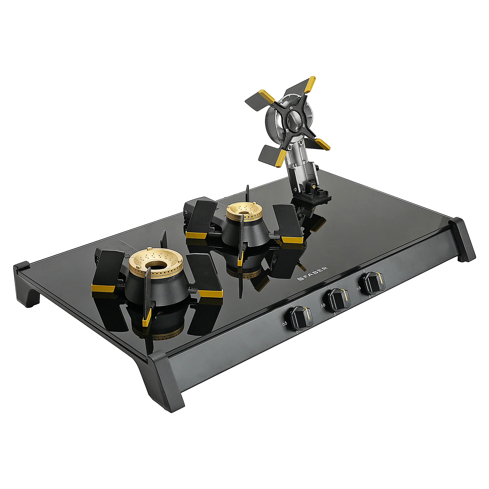 Faber Faber Genius 753 BK 3 Burner Cooktop