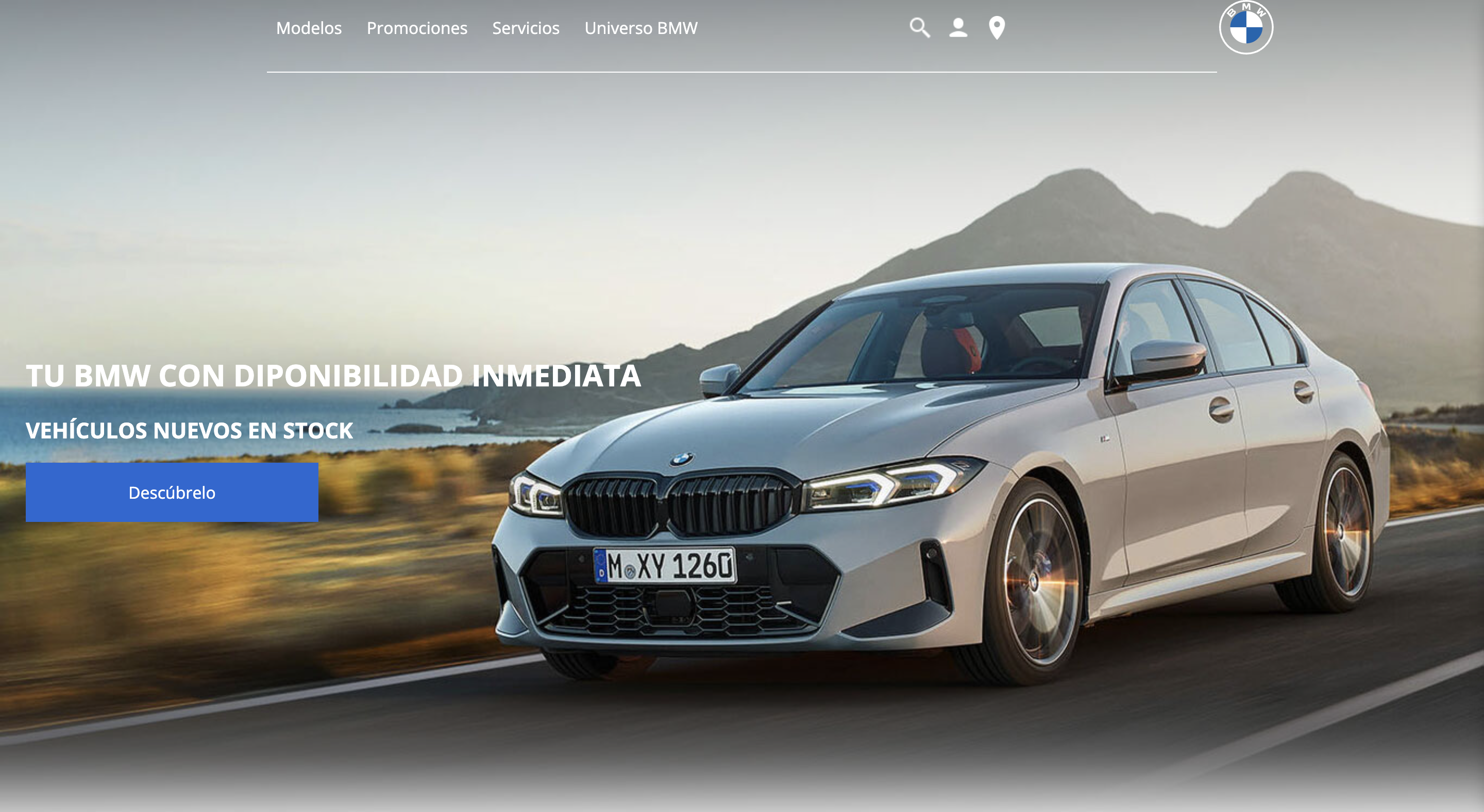 BMW Home page