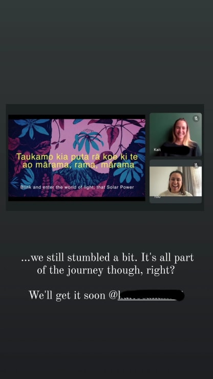 Photo of Ashleigh | Maori Language Moment 2021