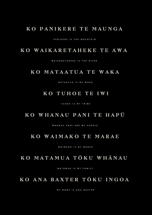 Photo of Ana | Maori Languge Moment 2021
