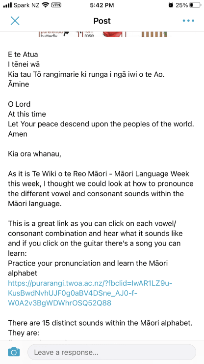 Photo of Michelle | Maori Language Moment 2021