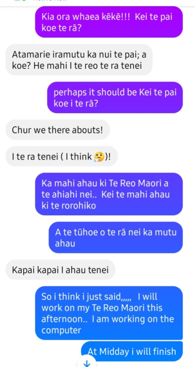 Photo of Hayley | Maori Language Moment 2021