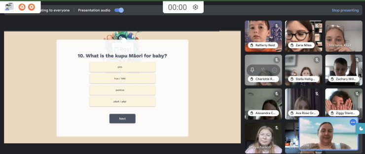 Photo of Sarah | Maori Language Moment 2021