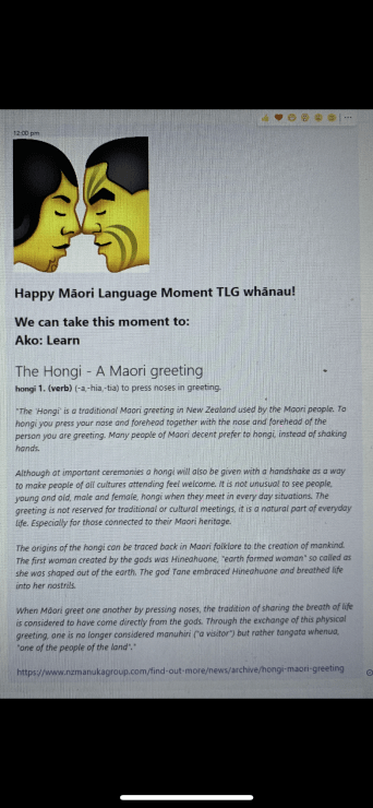 Photo of Xaviere | Maori Language Moment 2021