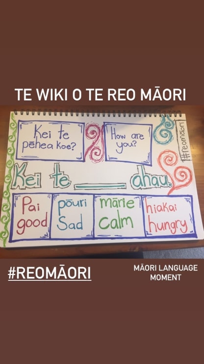 Photo of Ashleigh | Maori Language Moment 2021