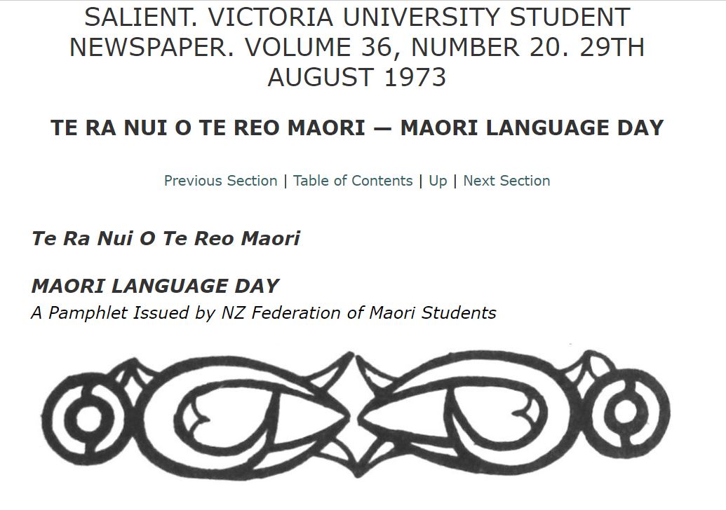 Photo of Te Ra Nui o te Reo Māori - Māori Language Day 1973