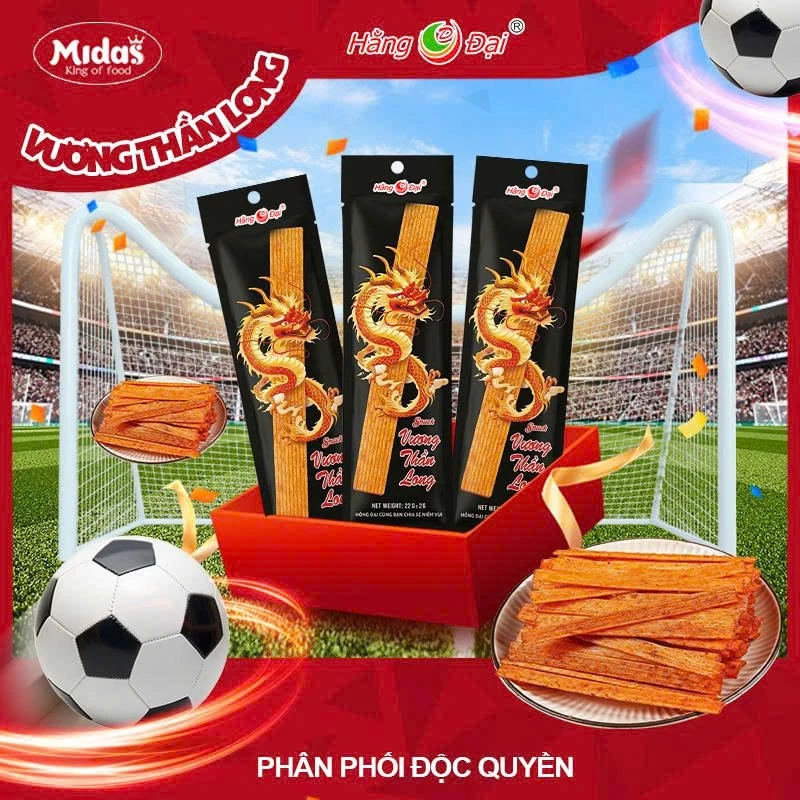 VƯƠNG THẦN LONG Hằng Đại 220g, gói lớn ăn vặt tuổi thơ -1G — tạp hoá ăn vặt