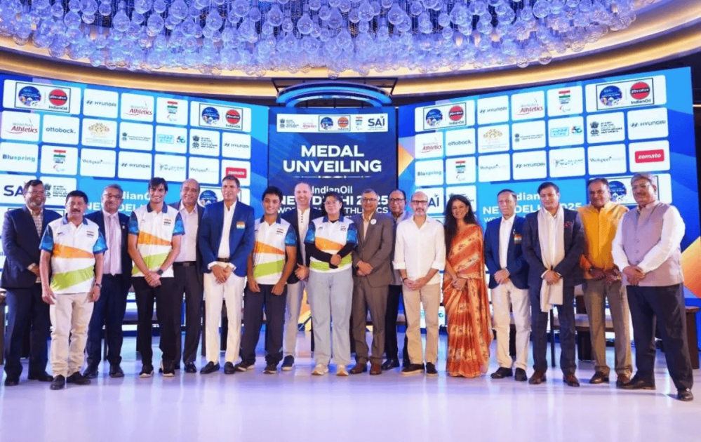 Indian para-athletes competing at the 2025 World Para Athletics Championships in New Delhi