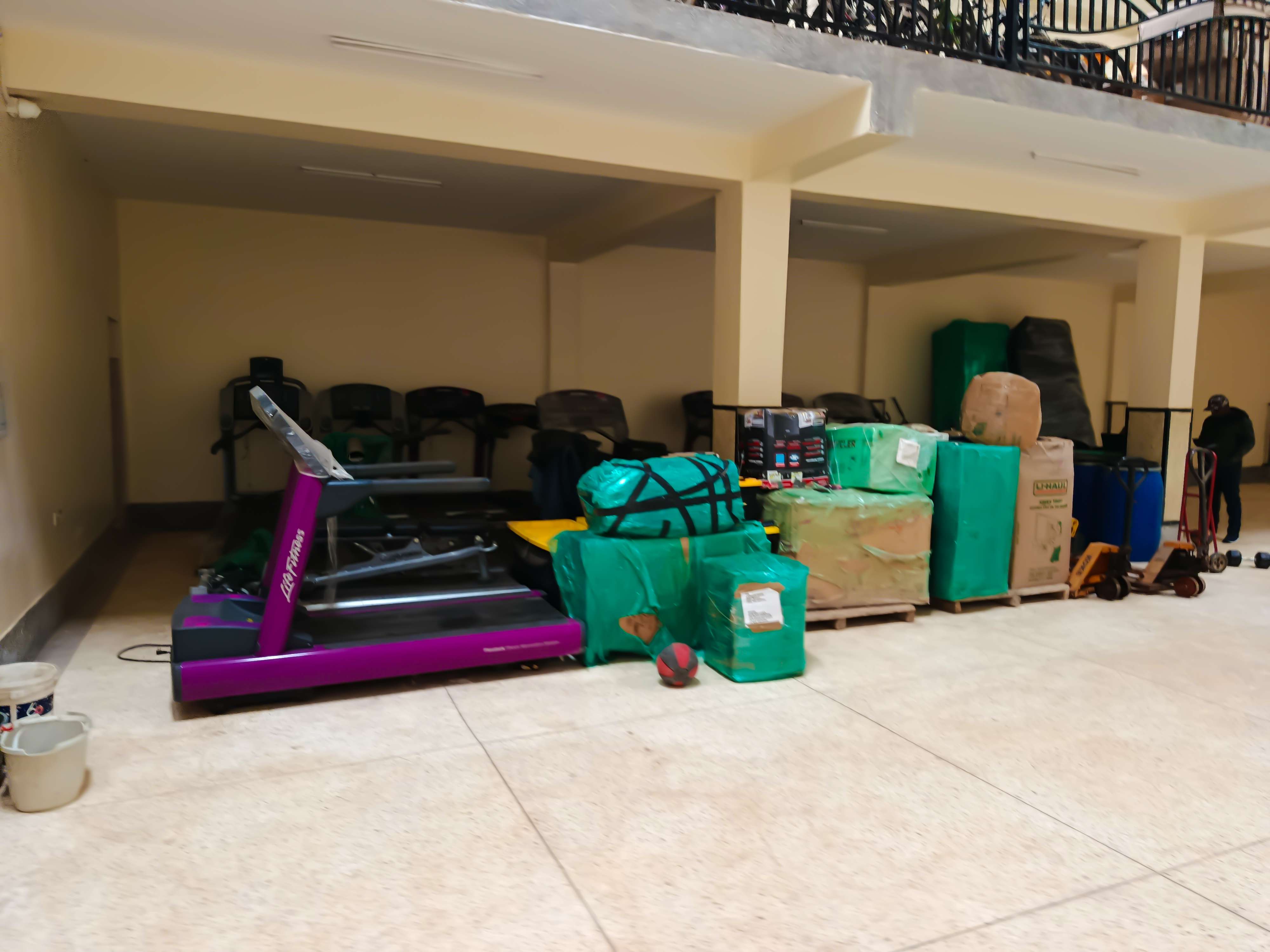Warehouse team preparing cargo in the U.S. and Nairobi