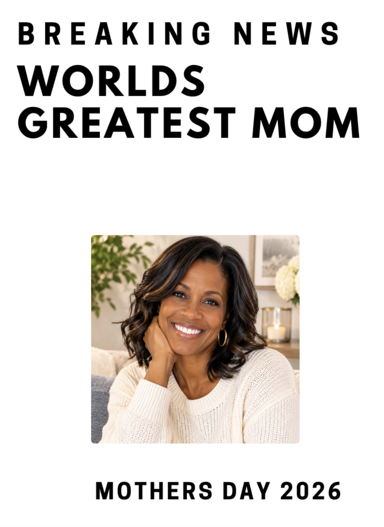 World’s Greatest Mom Mother’s Day Card