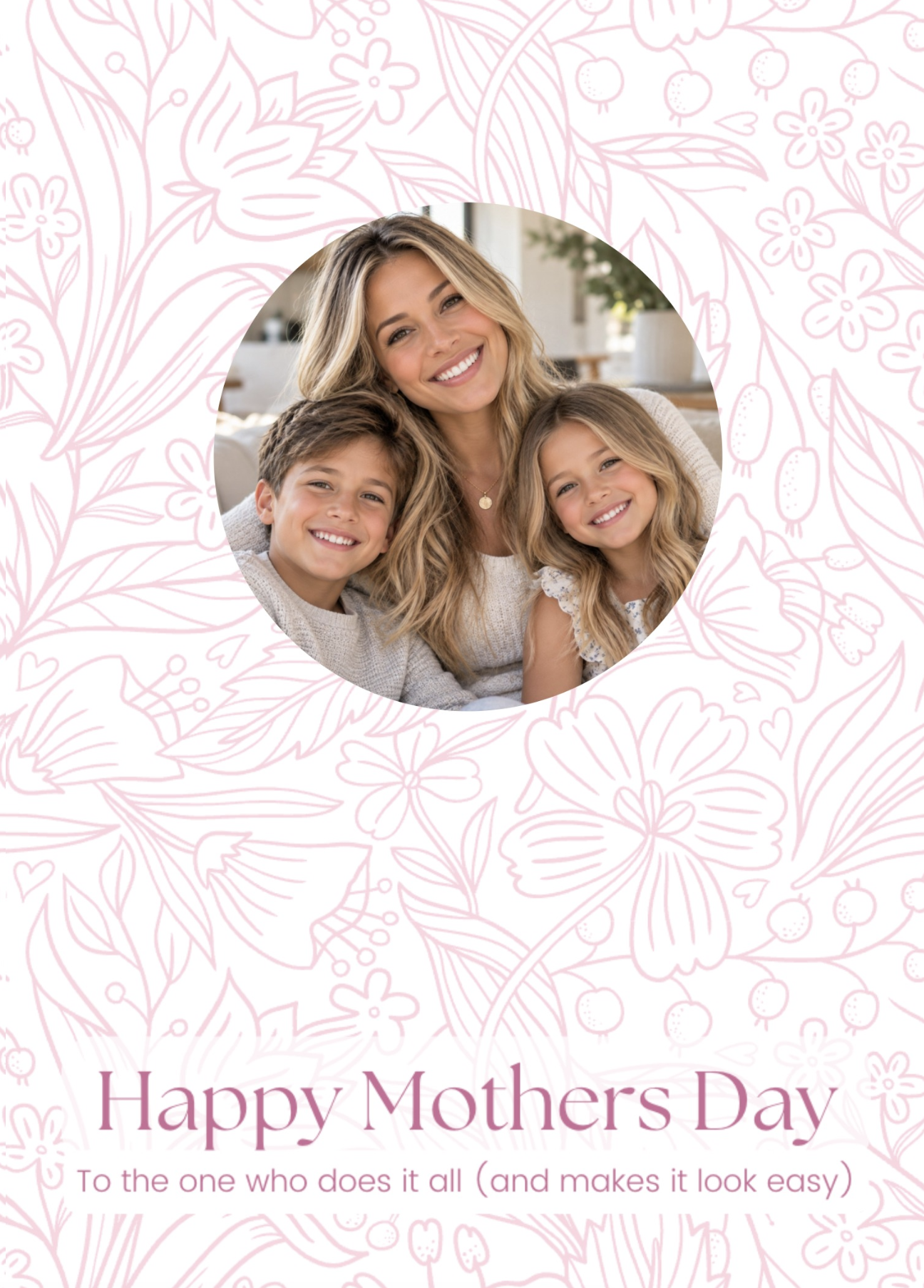 Happy Mother's Day - Photo Card