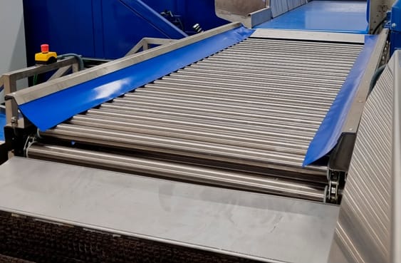 Transporte de rodillos 1 rodillos